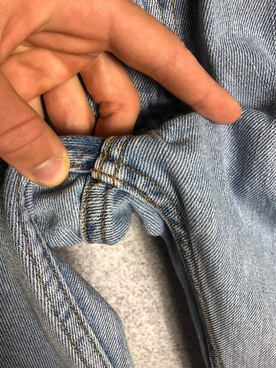Levi's Vintage LEVIS 505 Jeans Wash Denim Blue 90s W31 L32 Size US 31 - 5 Thumbnail