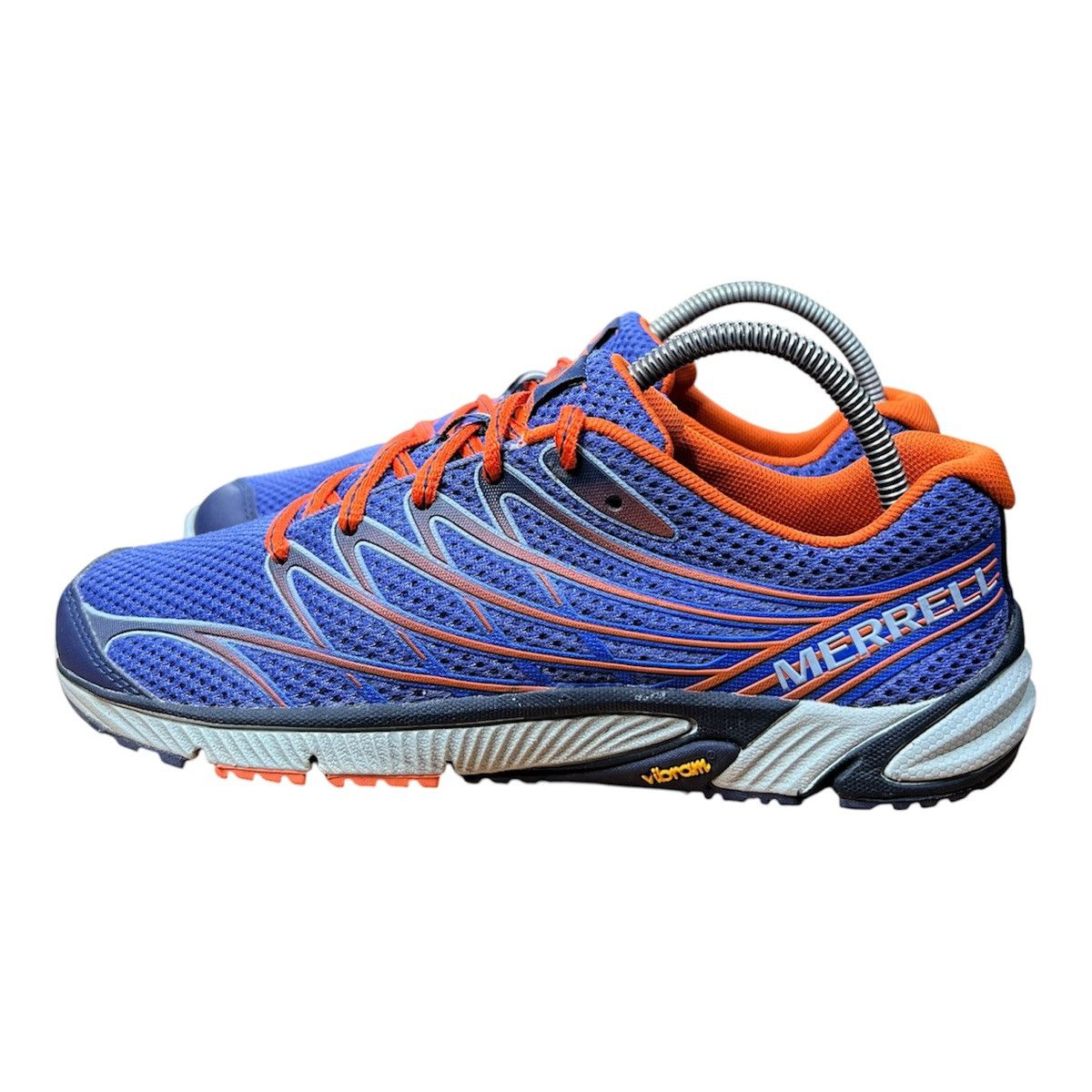 Merrell Merrell Vibram Bare Access Arc 4 Blue Orange Trail Shoes 37 Size US 7 / IT 37 - 3 Thumbnail