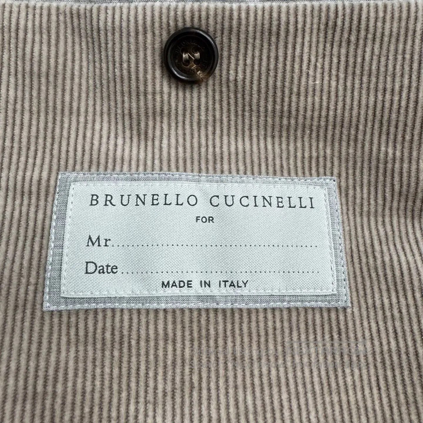 Brunello Cucinelli brunello cucinelli corduroy suit jacket. Size US L / EU 52-54 / 3 - 3 Thumbnail