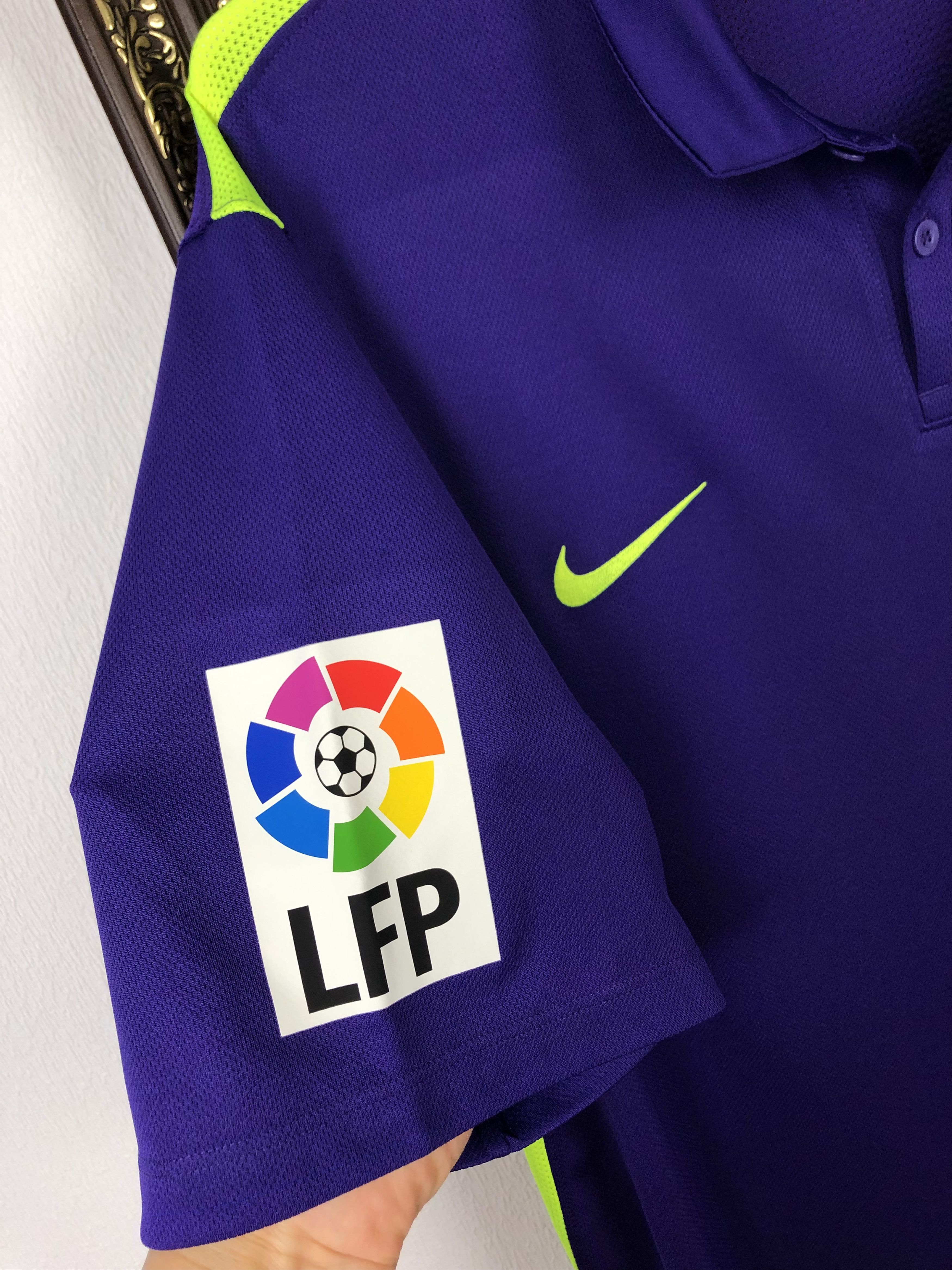 Nike Malaga Away football shirt 2015 Soccer Nike Jersey Camiseta Size US XL / EU 56 / 4 - 4 Thumbnail