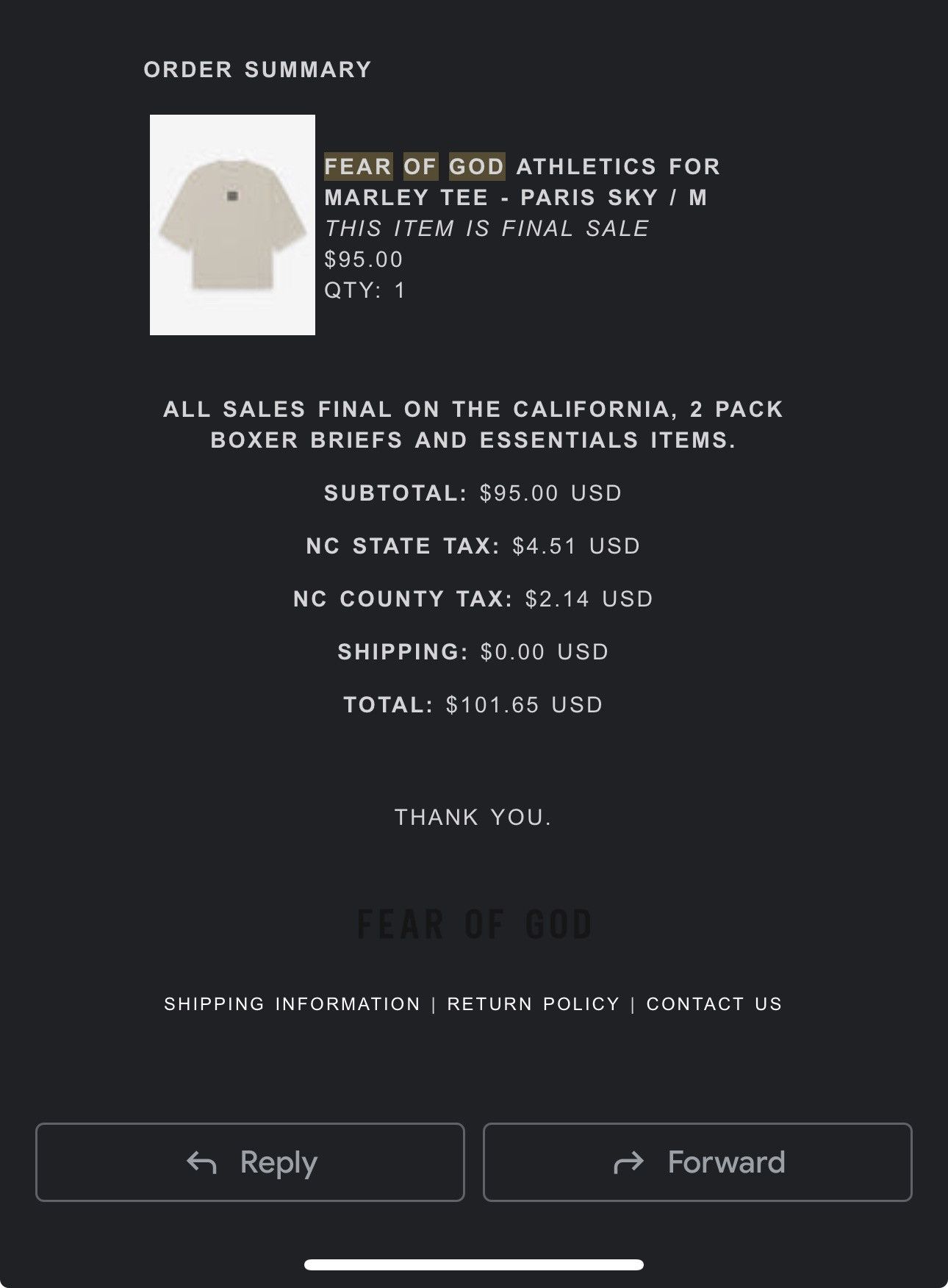 Fear Of God Marley | Grailed