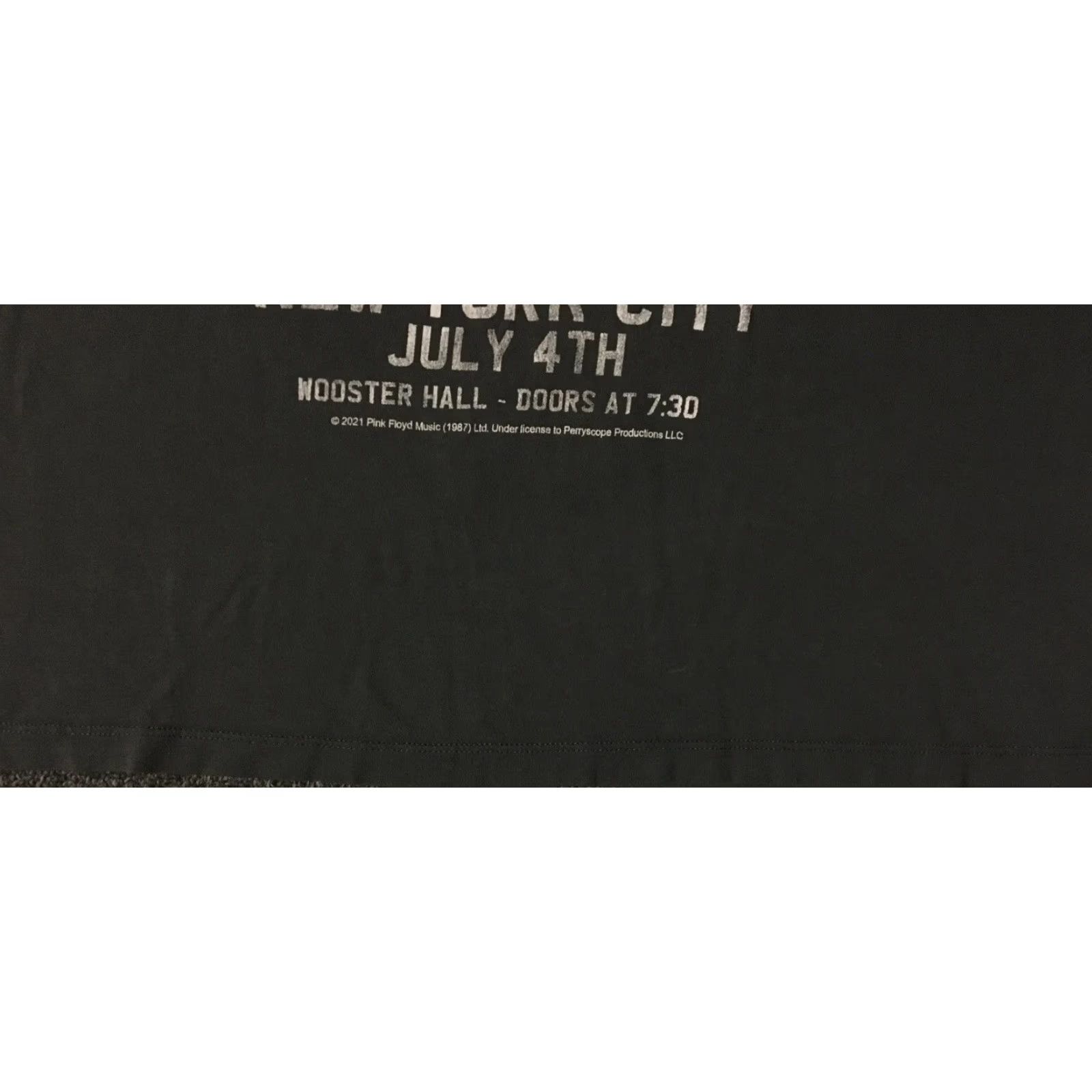 H&M VINTAGE Pink Floyd NYC Faded Oversized Shirt 3X Boxy Band Concert Rock Punk Retro Grunge Size XXL / US 16-18 / IT 52-54 - 3 Thumbnail