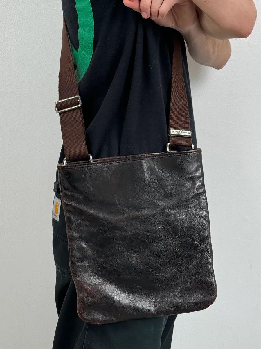 Yves Saint Laurent AW2002 Yves Saint Laurent Brown Leather Shoulder Bag Size ONE SIZE - 2 Thumbnail