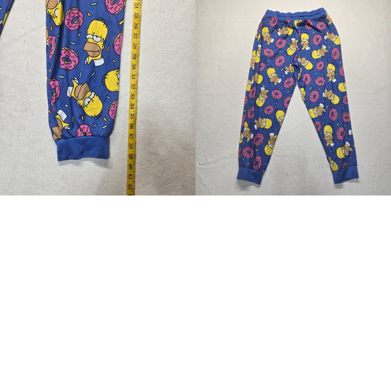Mad Engine Mad Engine The Simpsons Homer Sprinkles Donuts Sleep Pajama Jogger Pants Multicolor XL Mens Size US 36 / EU 52 - 8 Thumbnail