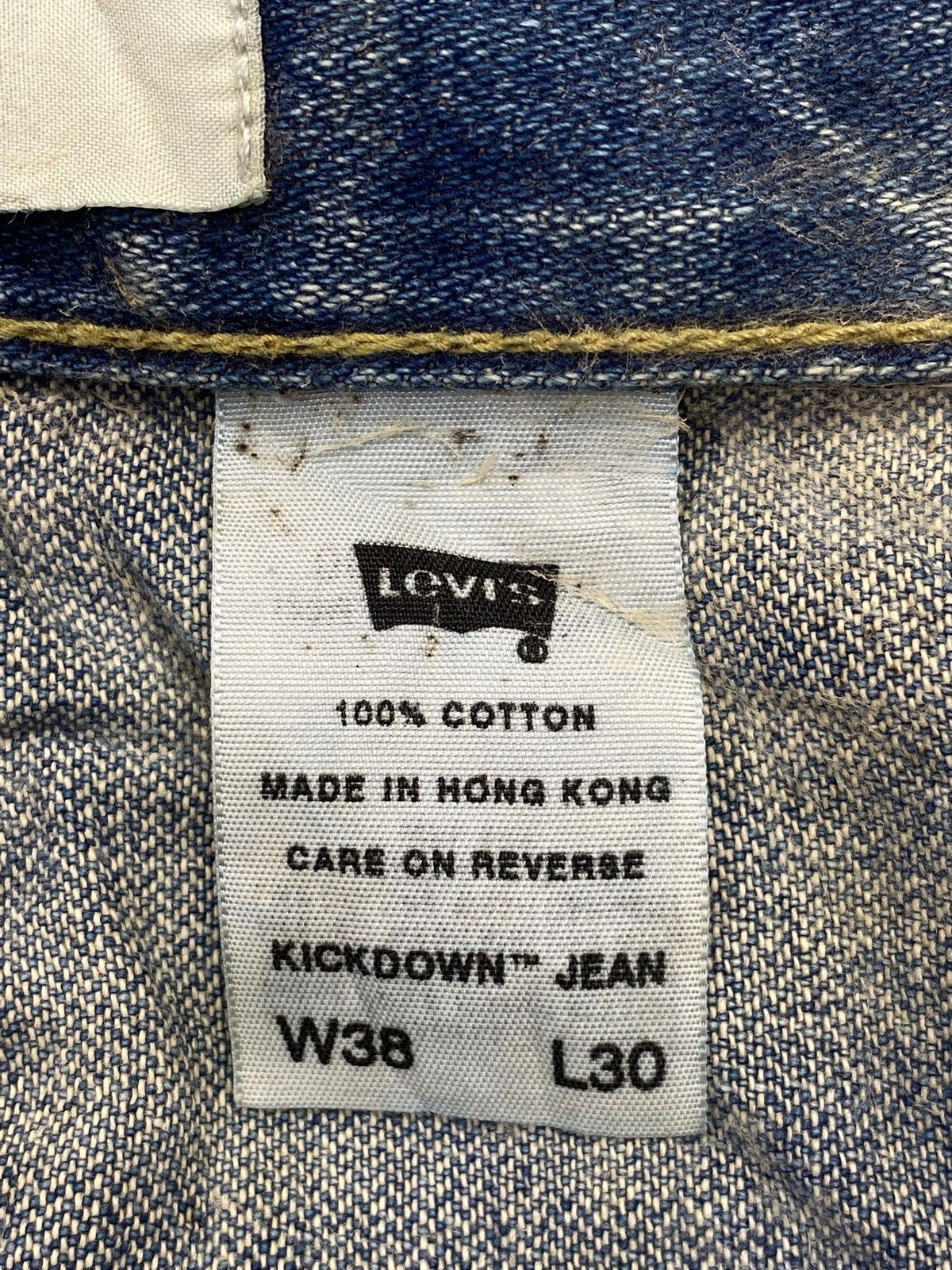Levi's Vintage Levi’s 90’s Blue Wash Style Loose Jeans Size US 40 / EU 56 - 15 Thumbnail