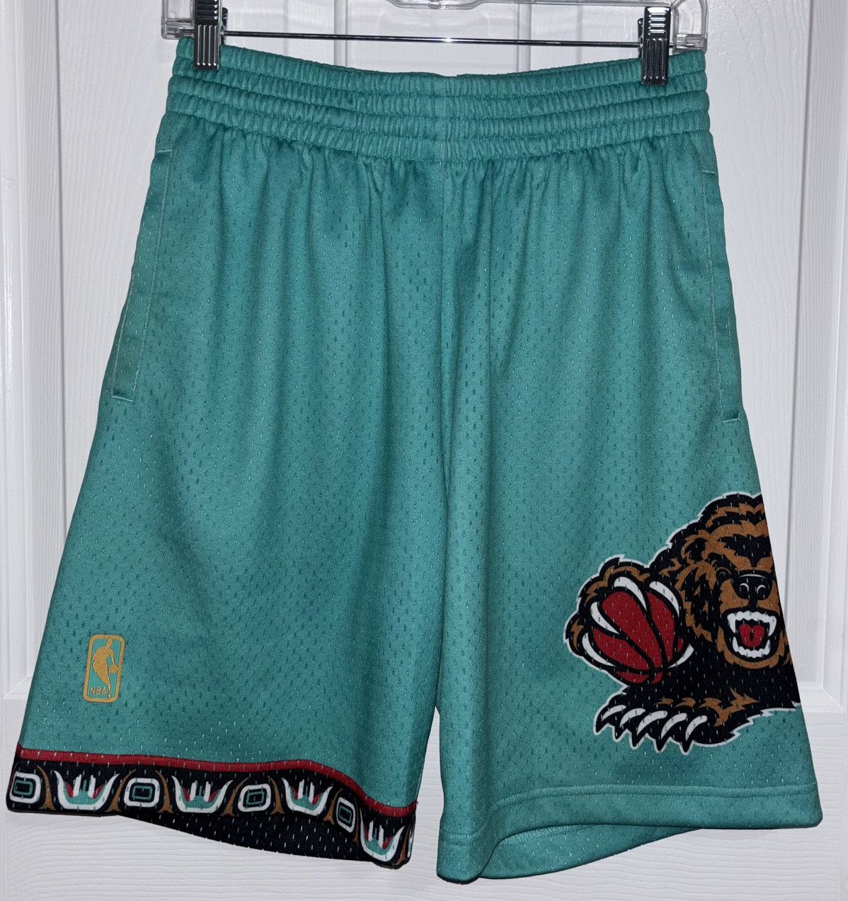 Mitchell & Ness Hardwood Classic Grizzlies Basketball Shorts Size US 32 / EU 48 - 1 Thumbnail