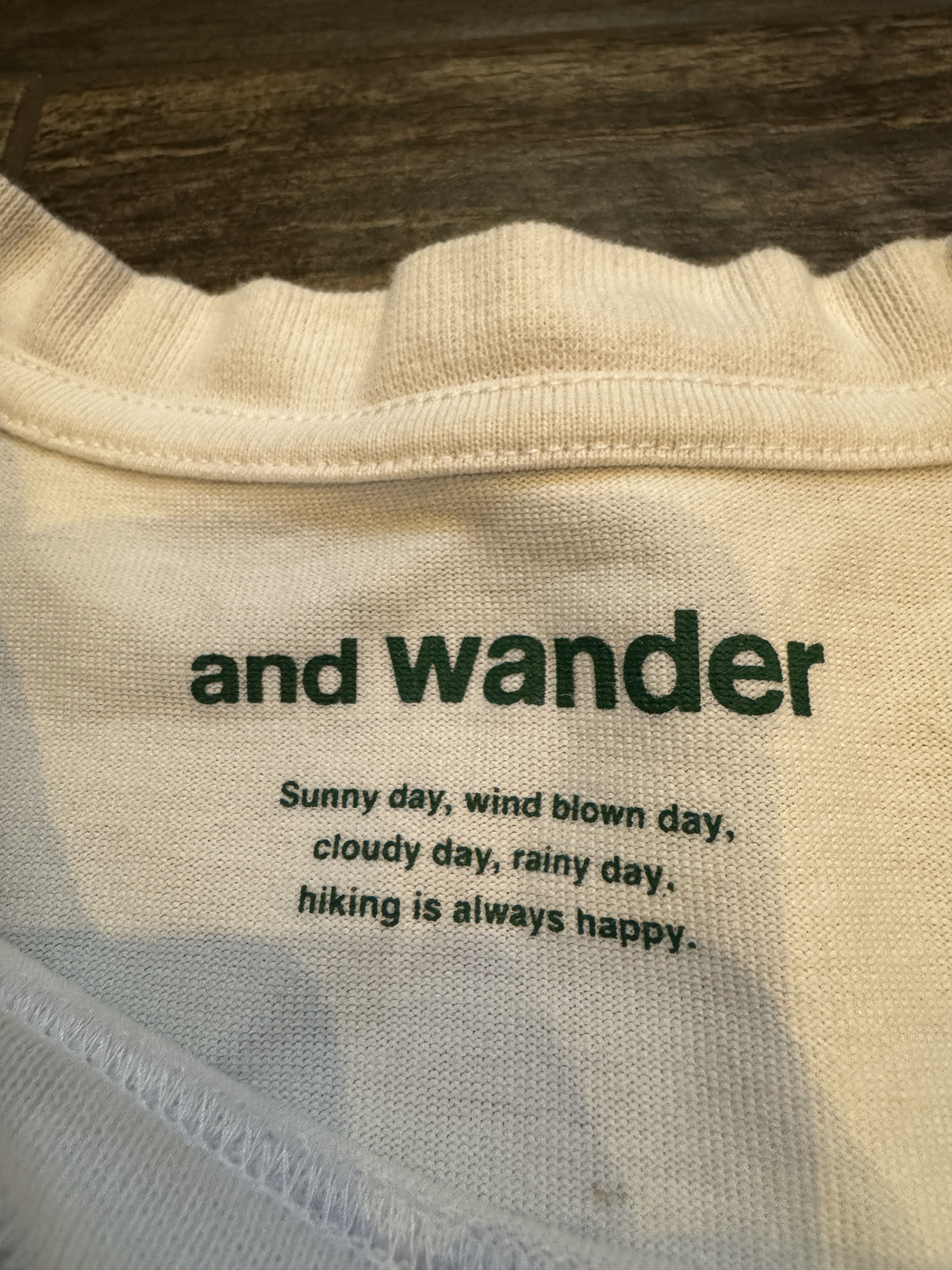 And Wander and wander Human Life Long Sleeve Tee Size US XL / EU 56 / 4 - 3 Thumbnail