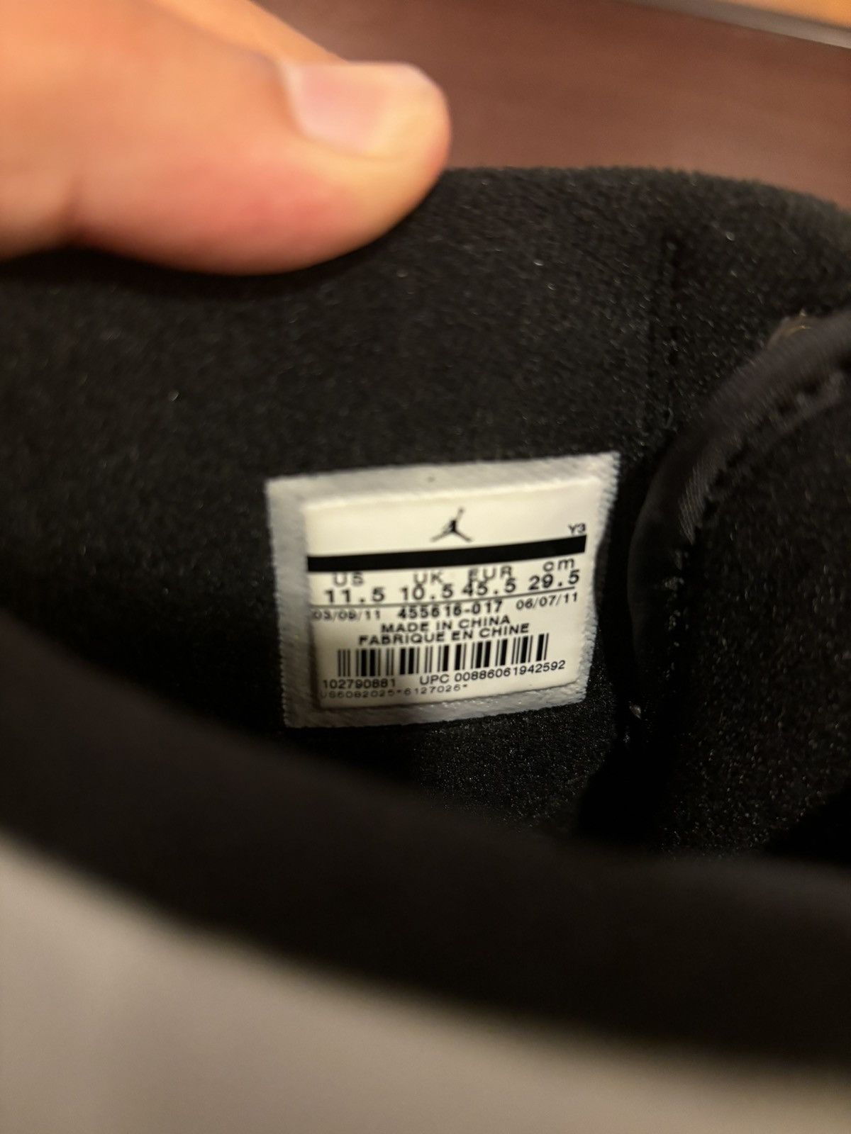 Jordan Brand Jordan 2.0 Wolf Grey Size US 11.5 / EU 44-45 - 8 Thumbnail