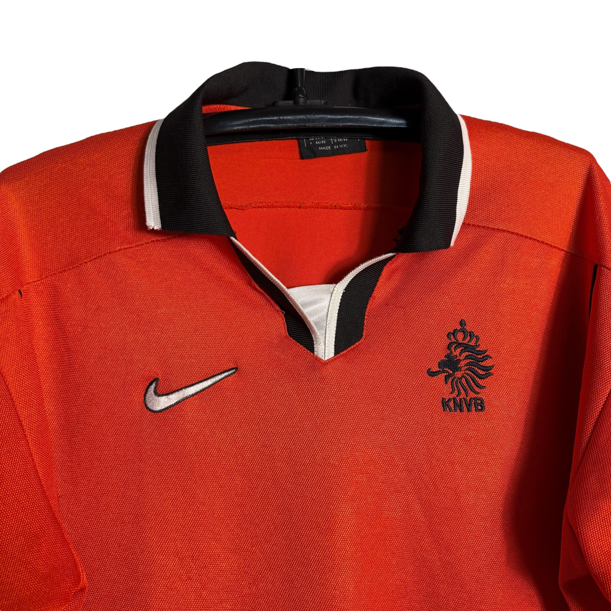 Nike 🔥RARE🔥Vintage 1998 Netherland Holland Football Jersey Size US XXL / EU 58 / 5 - 2 Thumbnail