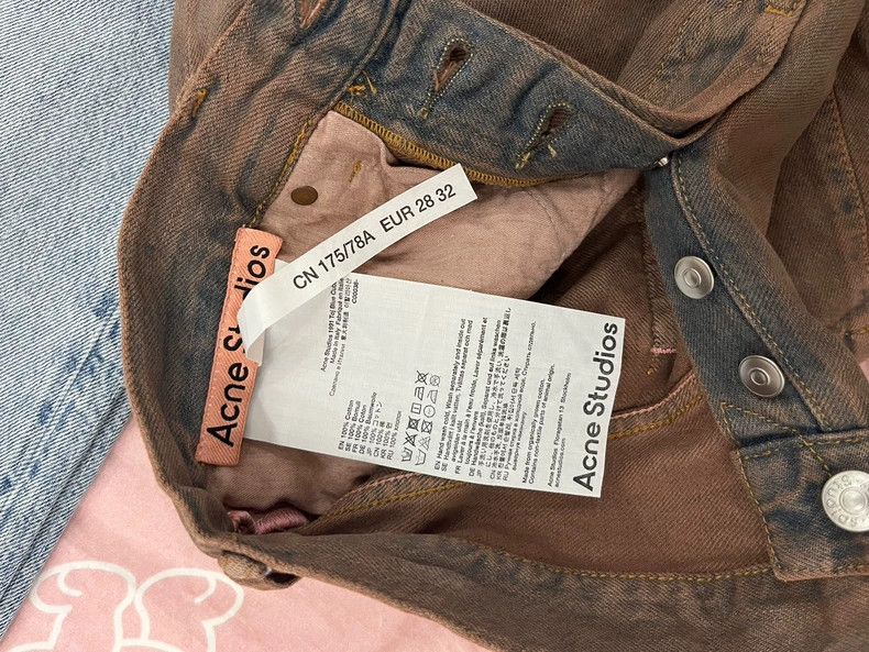 Acne Studios acne studios Red-brown jeans Size US 28 / EU 44 - 4 Thumbnail