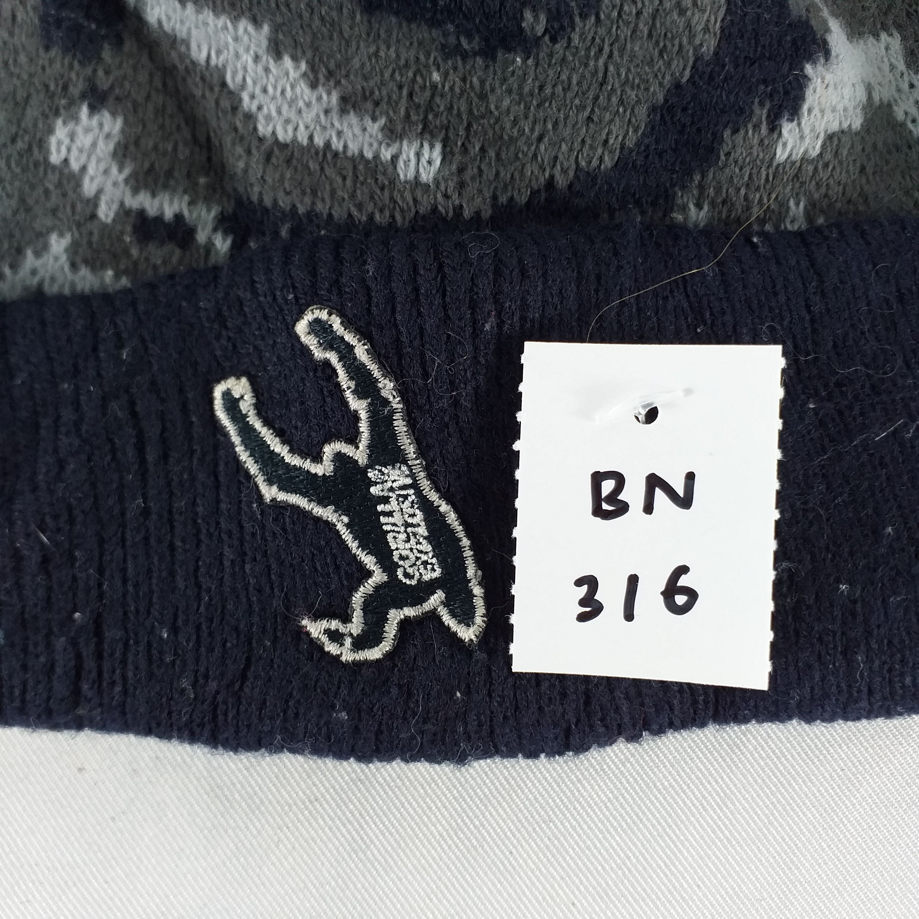 Japanese Brand Gorilla Embroidery Full Print Snow Cap Hat Beanie -BN316 Size ONE SIZE - 4 Thumbnail