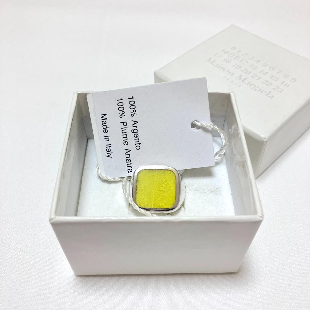 Maison Margiela .925 Yellow Stone Signet Ring Size ONE SIZE - 6 Thumbnail