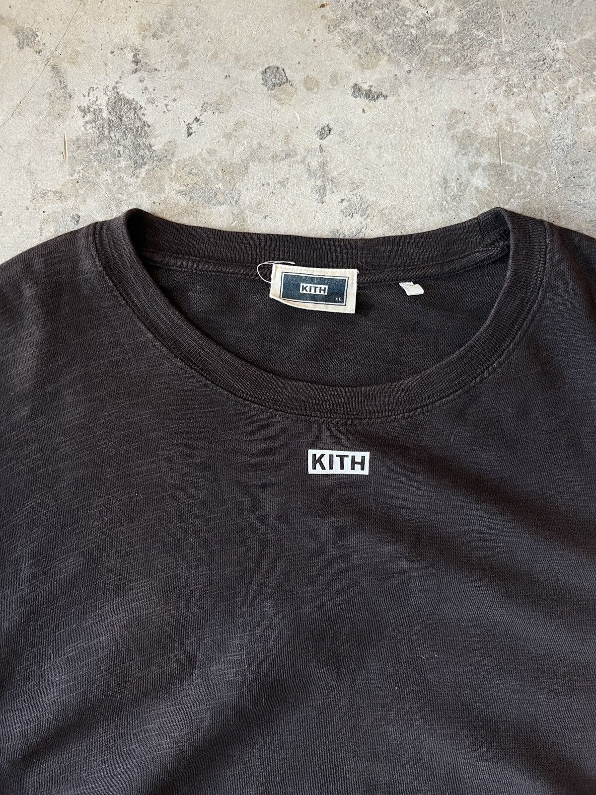Kith Kith Mini Box Logo Long Sleeve Tee Size US XL / EU 56 / 4 - 1 Thumbnail