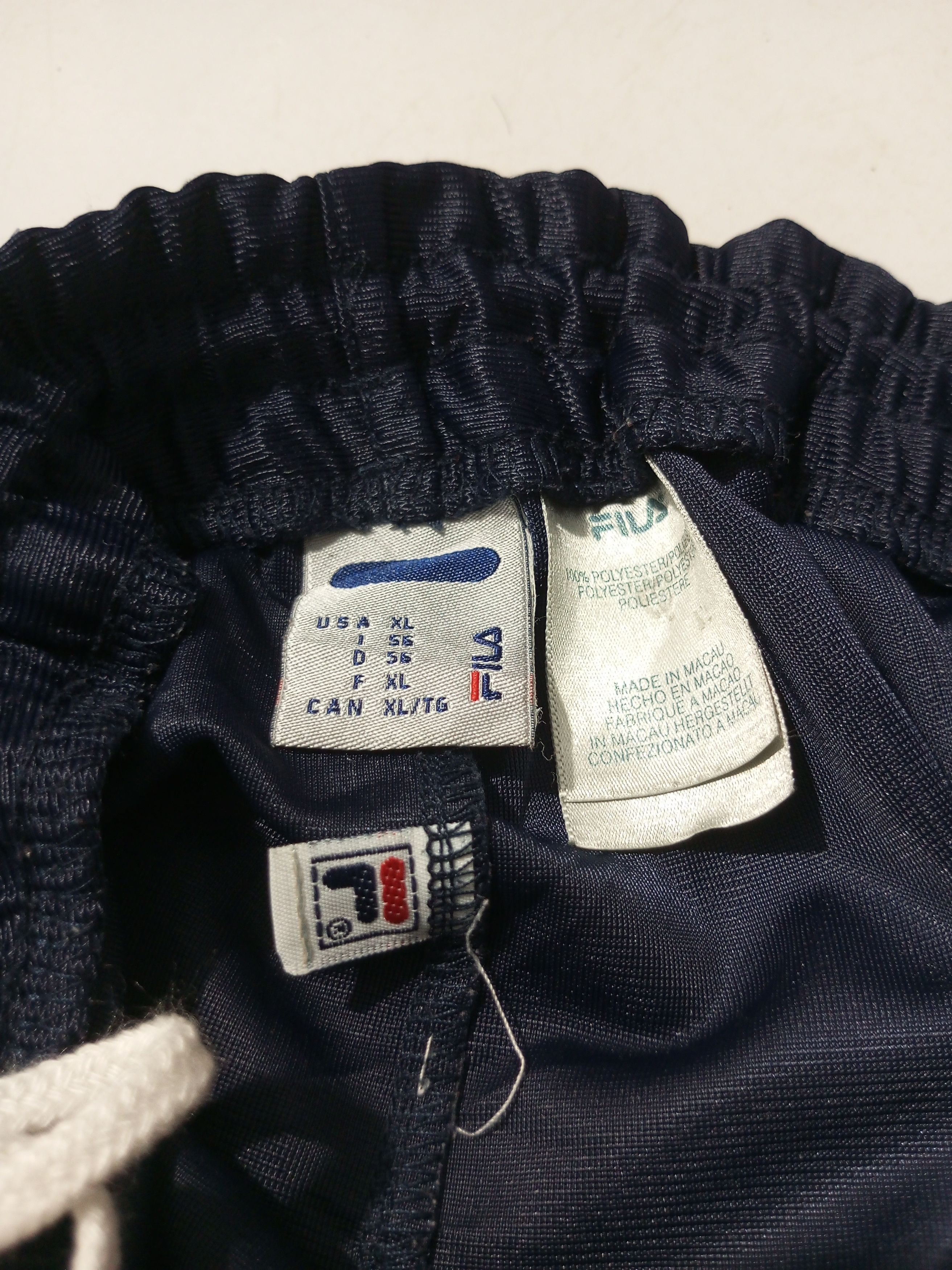 Fila Vintage fila button up baggy Sweatpants Size US 33 - 11 Thumbnail