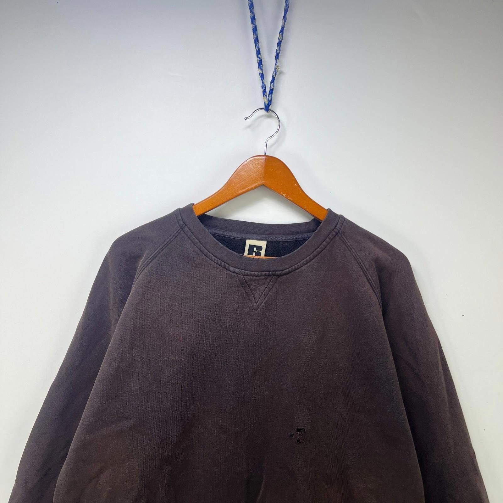 Russell Athletic Vintage Russell Athletic Blank Sweatshirt Sun Faded L Size US L / EU 52-54 / 3 - 2 Thumbnail