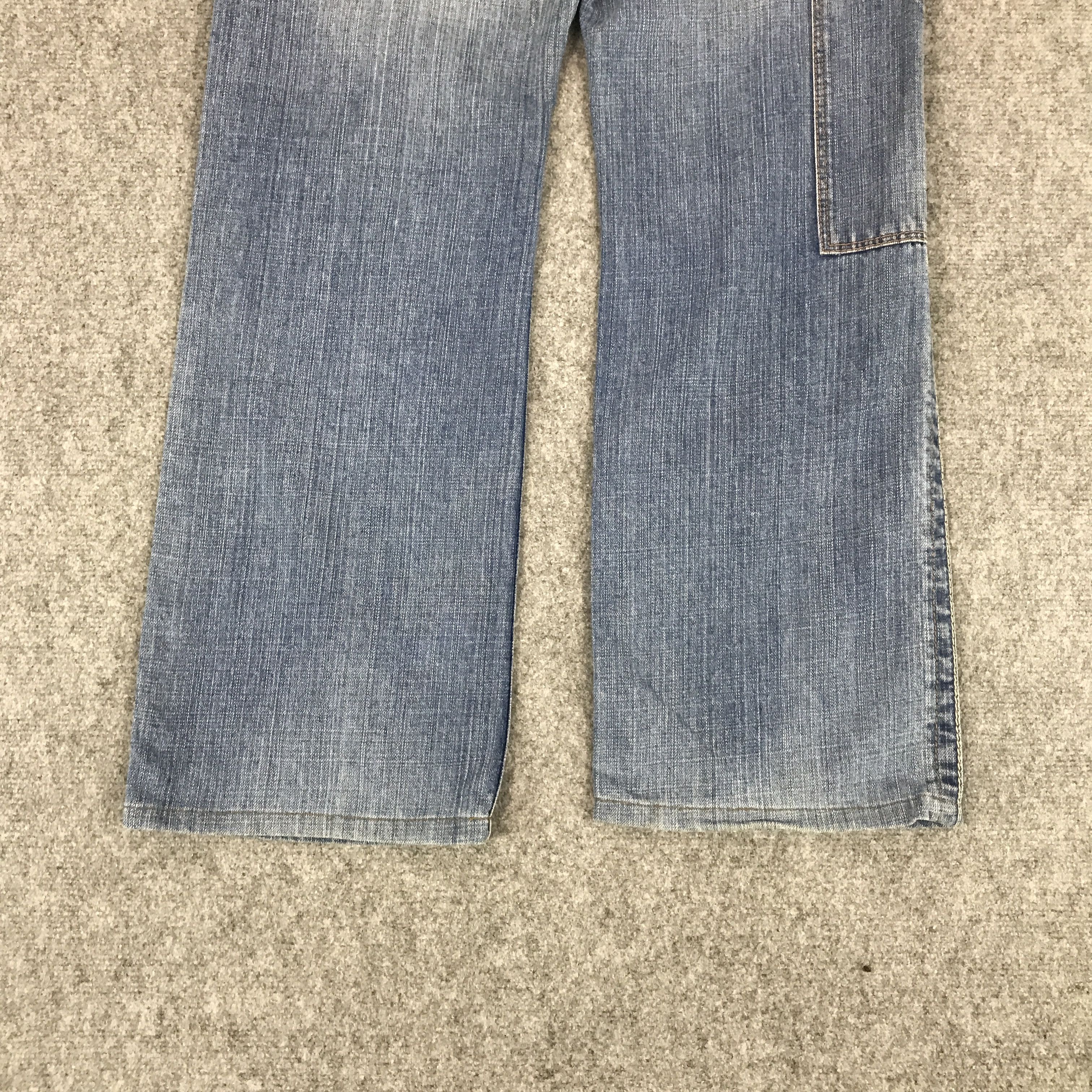 If Six Was Nine × Japanese Brand × Le Grande Bleu (L.G.B.) FLARED BLUE WAY MODERN BOOTCUT DENIM JEANS Size US 32 / EU 48 - 6 Thumbnail