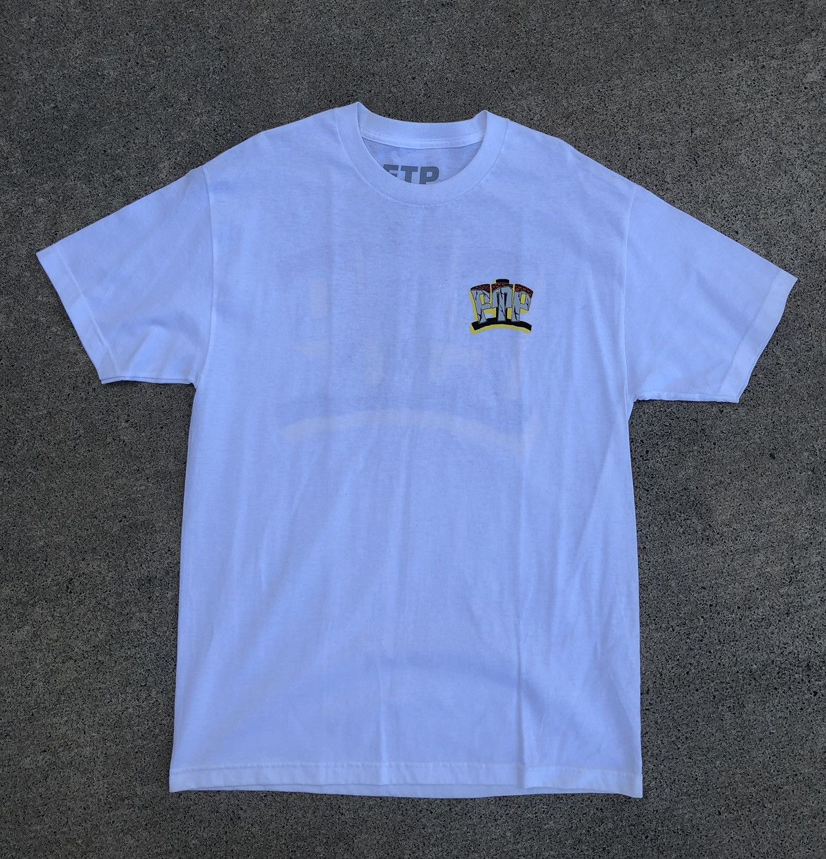 Fuck The Population × G59 Records Rare FTP Subliminal brick wall tee Size US L / EU 52-54 / 3 - 1 Thumbnail