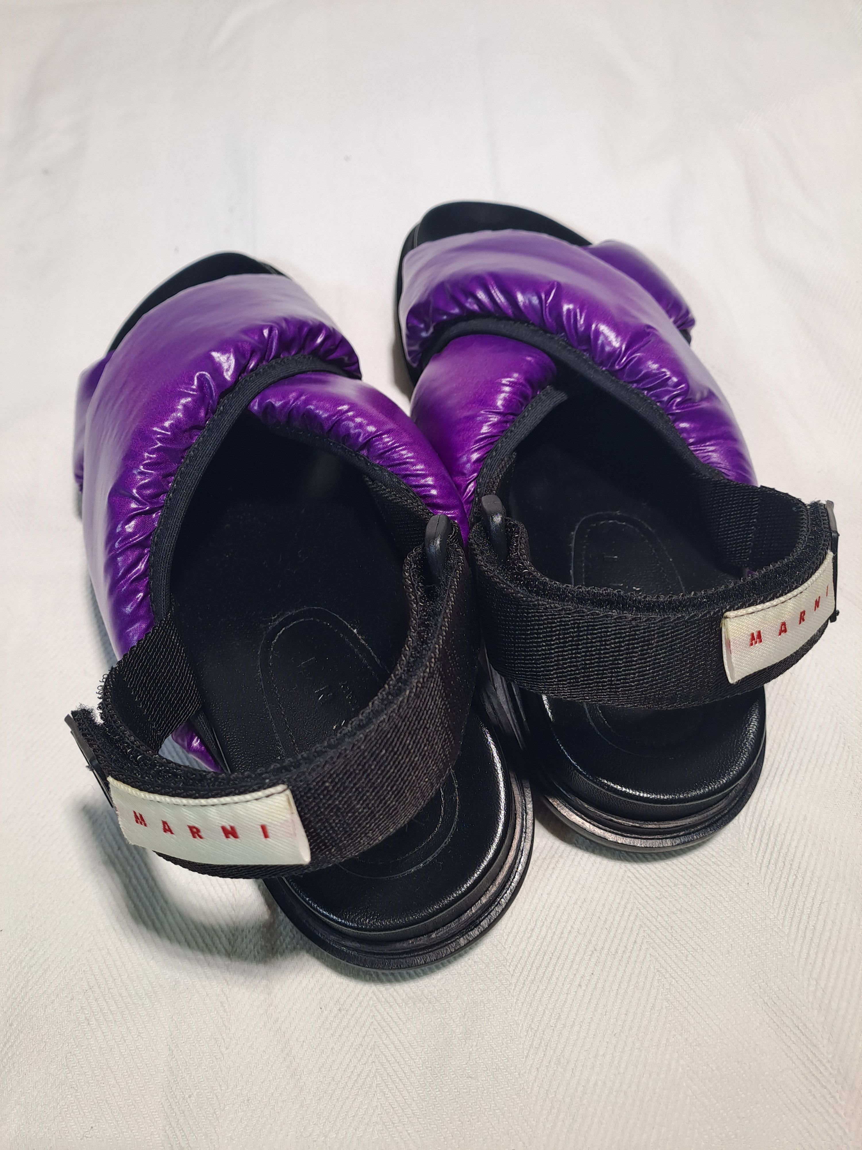 Marni Marni Fussbet sandals 40 IT puffy violet NEW Size US 10 / IT 40 - 3 Thumbnail