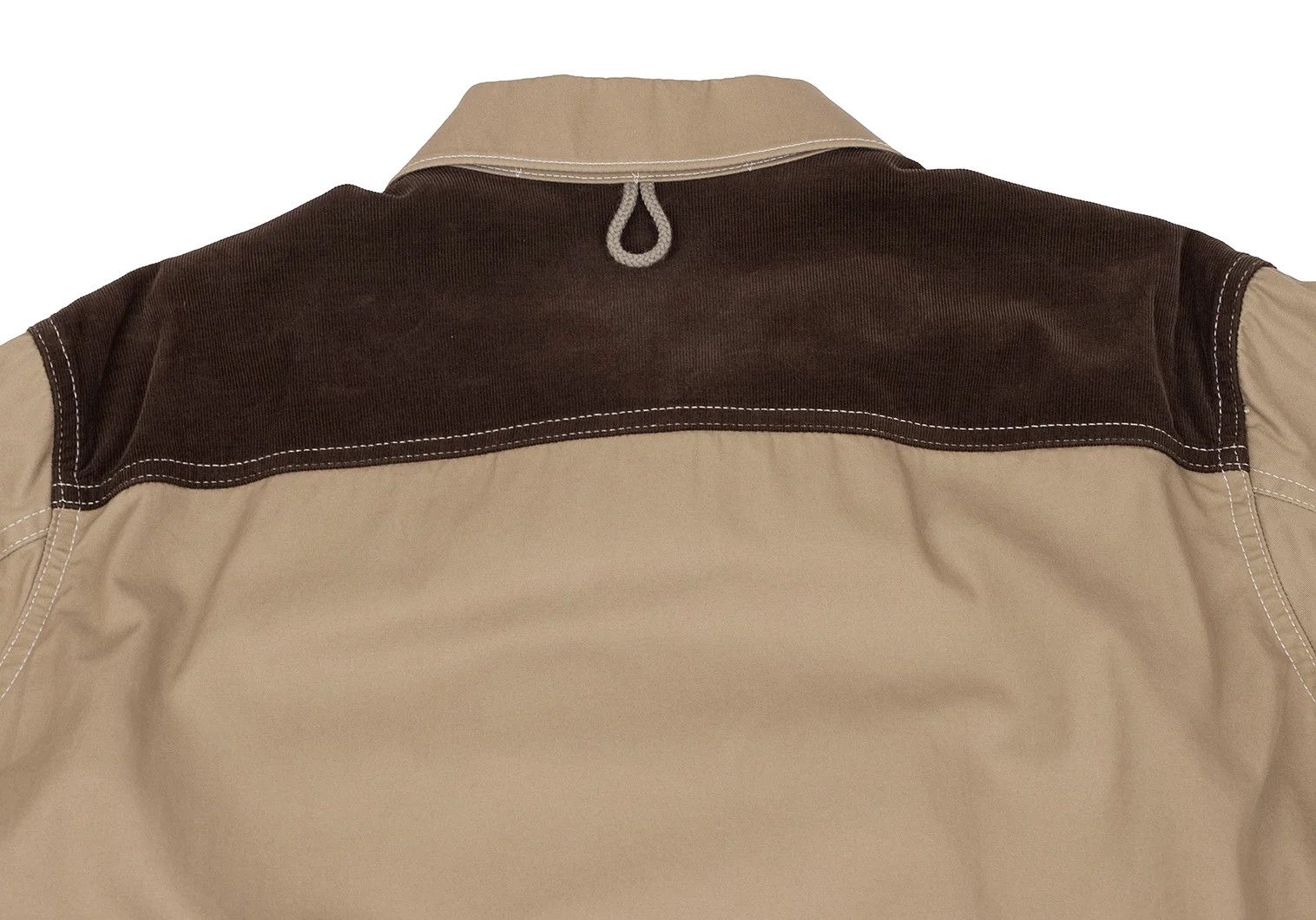 Junya Watanabe Checkered Corduroy Patchwork Zip Jacket in Brown Beige L Size US L / EU 52-54 / 3 - 16 Thumbnail