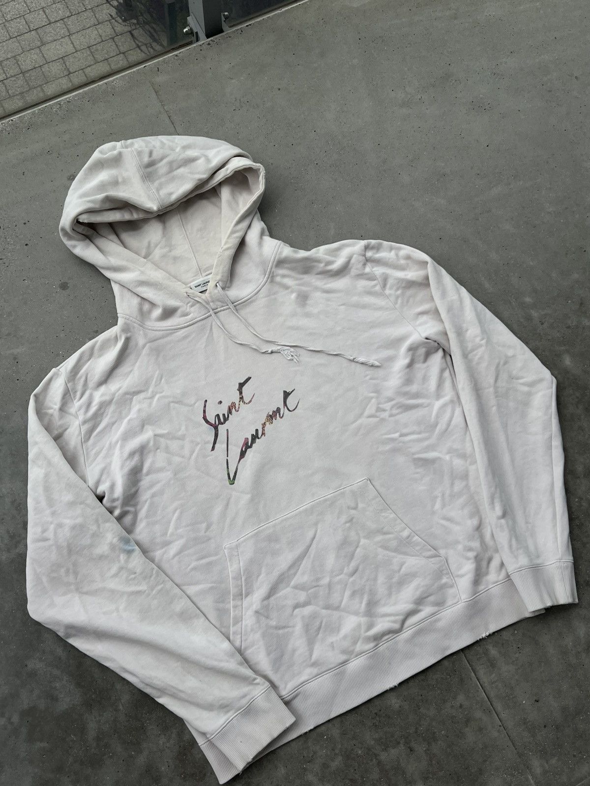 Saint Laurent Paris SLP Saint Laurent hoodie leo print designer hedi slimane Size US XL / EU 56 / 4 - 2 Thumbnail
