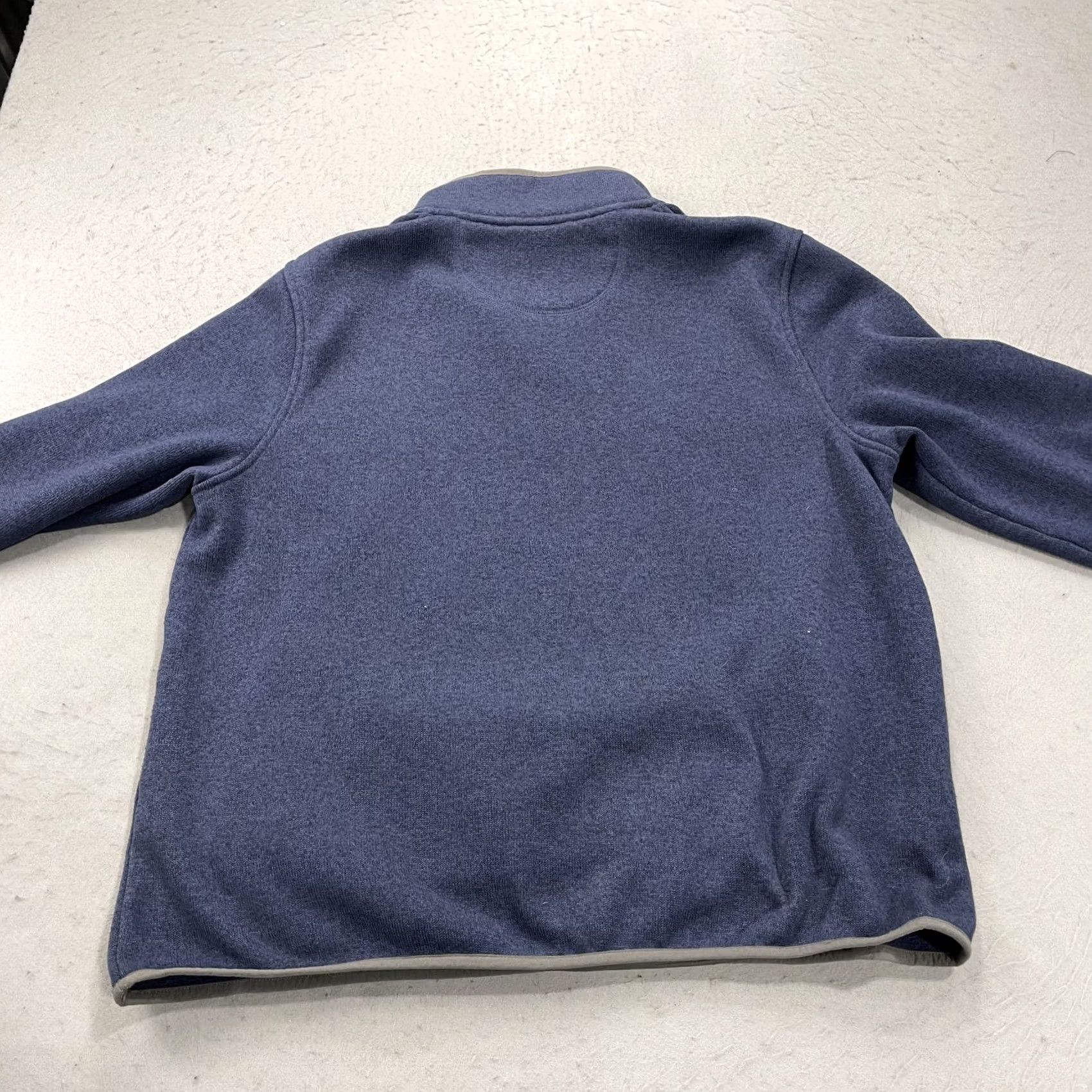 Vintage L.L. Bean Jacket Mens XL Blue Fleece Pullover Snap T Zip Outdoor Regular Fit Size US XL / EU 56 / 4 - 6 Thumbnail