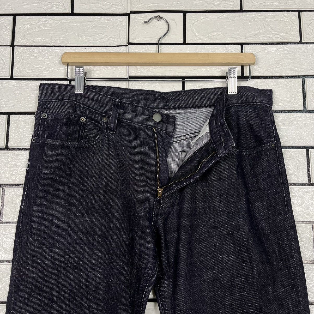 Japanese Brand Vintage Japanese Designer Utility Denim Jeans Size US 33 - 14 Thumbnail