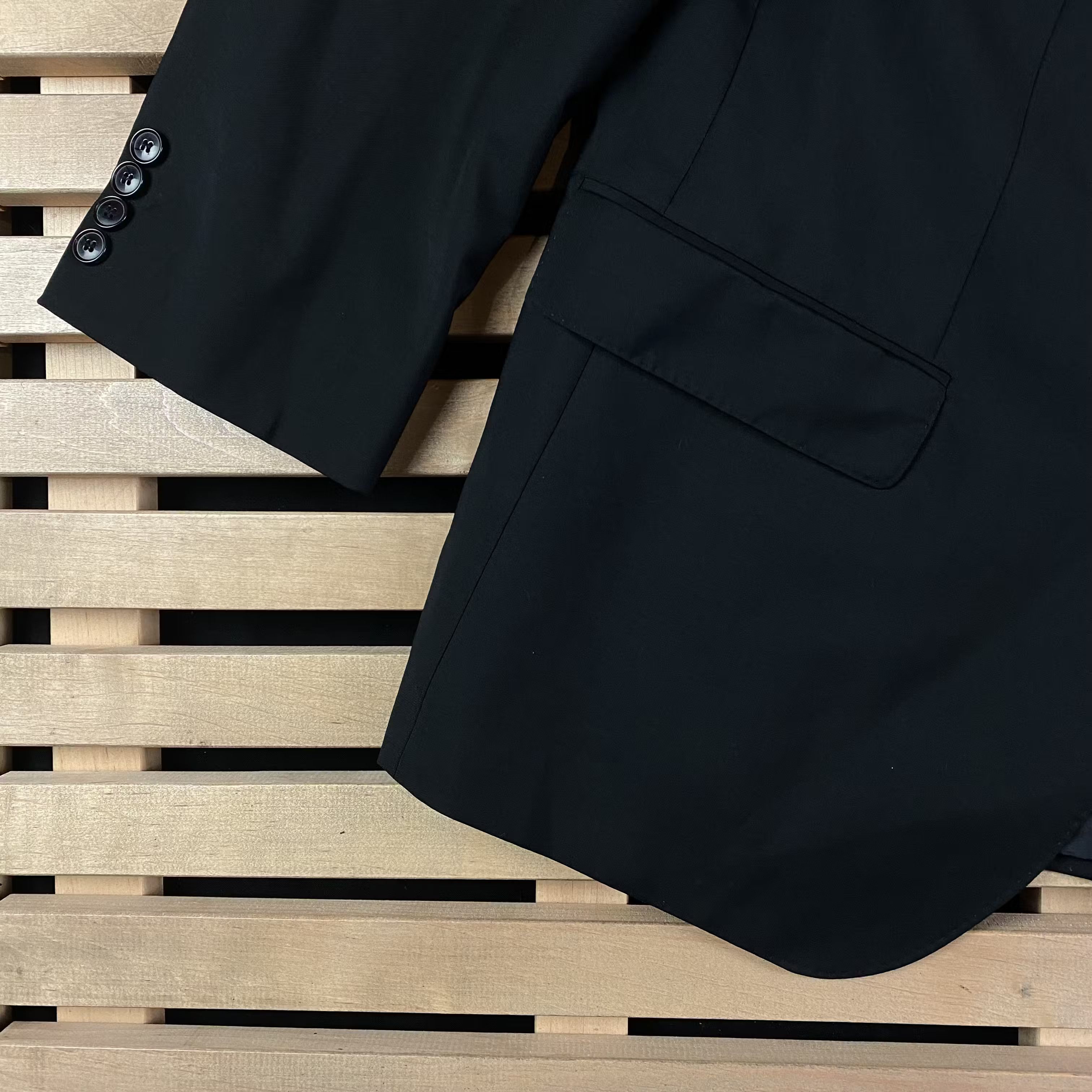 Hugo Boss Mens Blazer Jacket Hugo Boss Two Button Size US 46E Size 46R - 3 Thumbnail