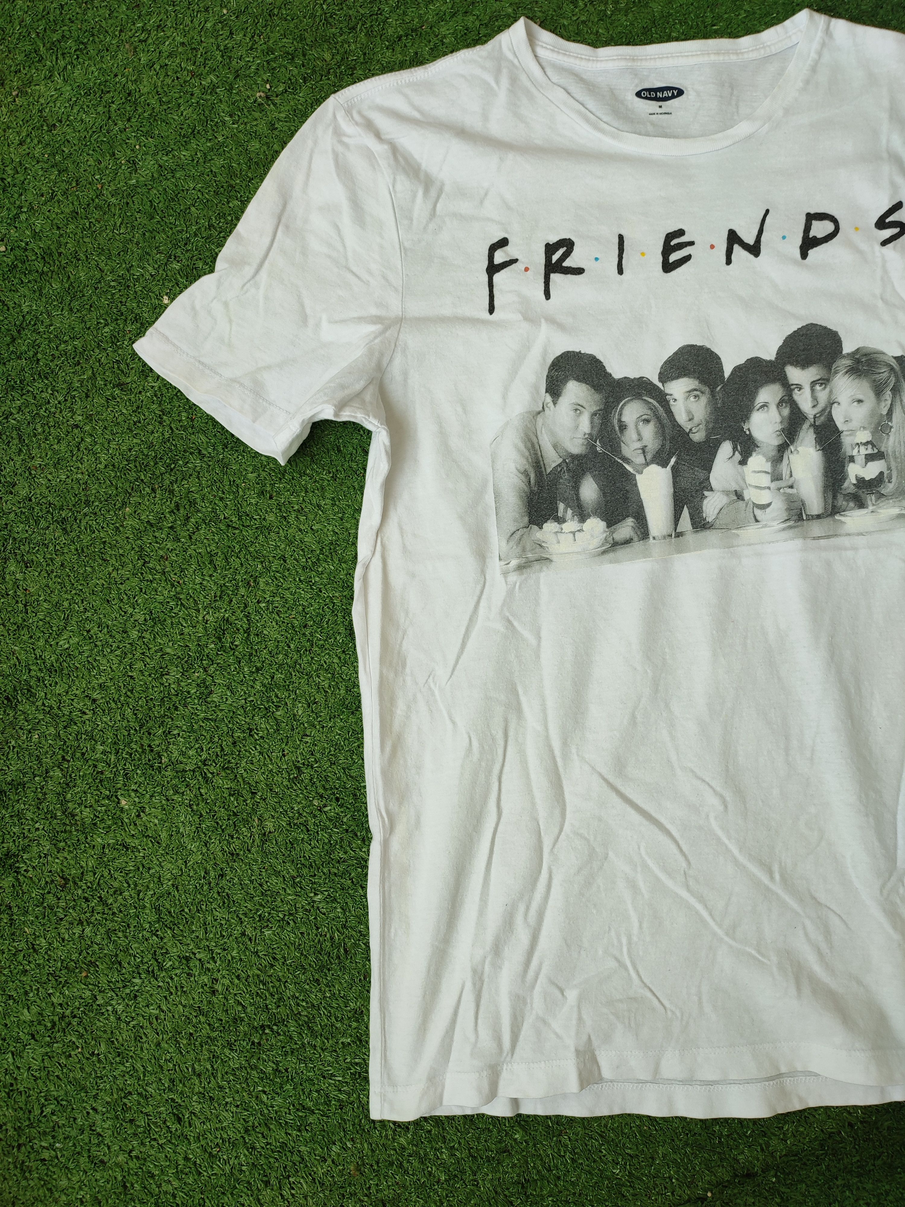 Vintage VINTAGE FRIENDS TEE Size US M / EU 48-50 / 2 - 2 Thumbnail