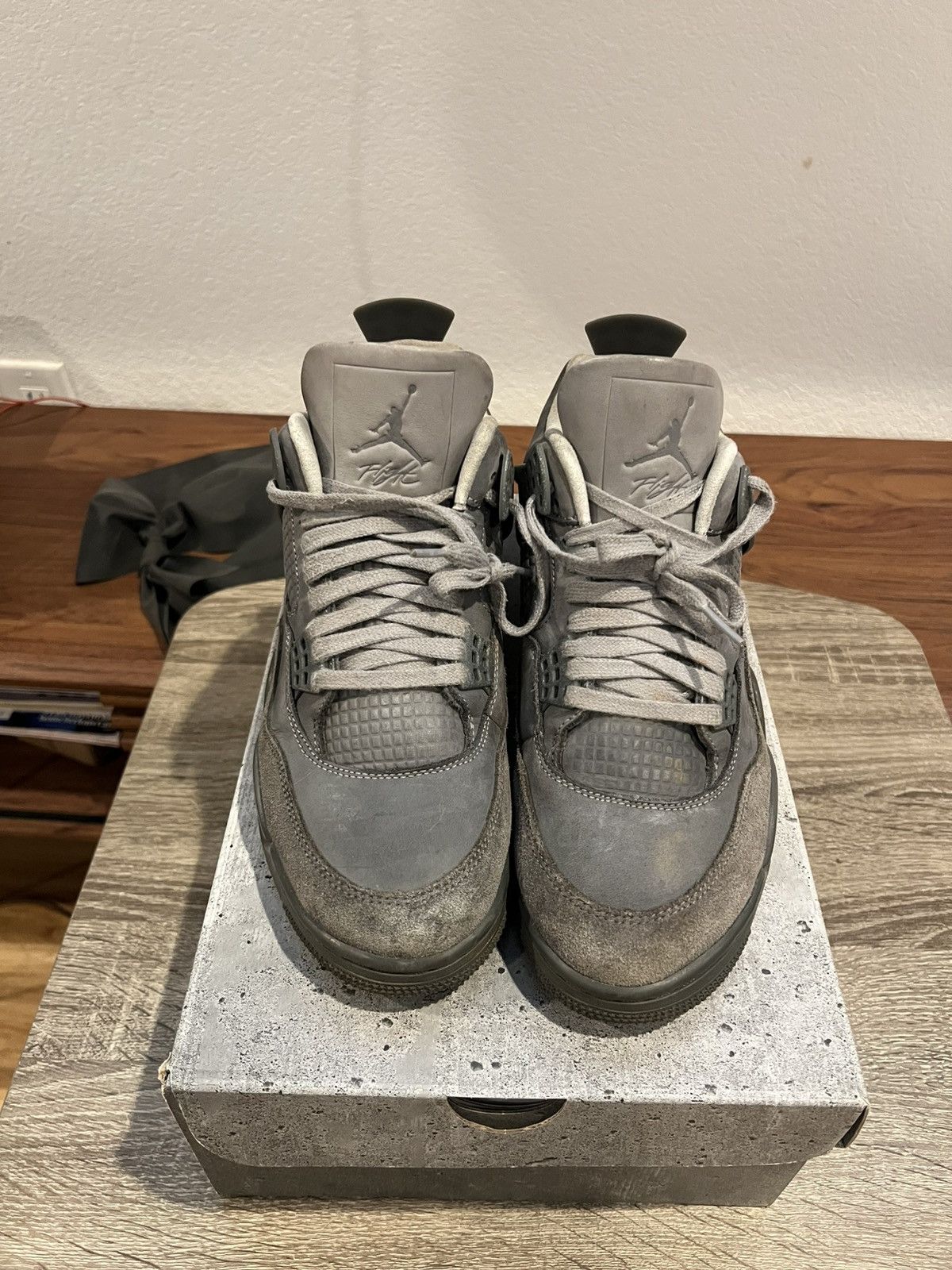 Jordan Brand Jordan 4 Wet Cement Size US 8.5 / EU 41-42 - 3 Thumbnail