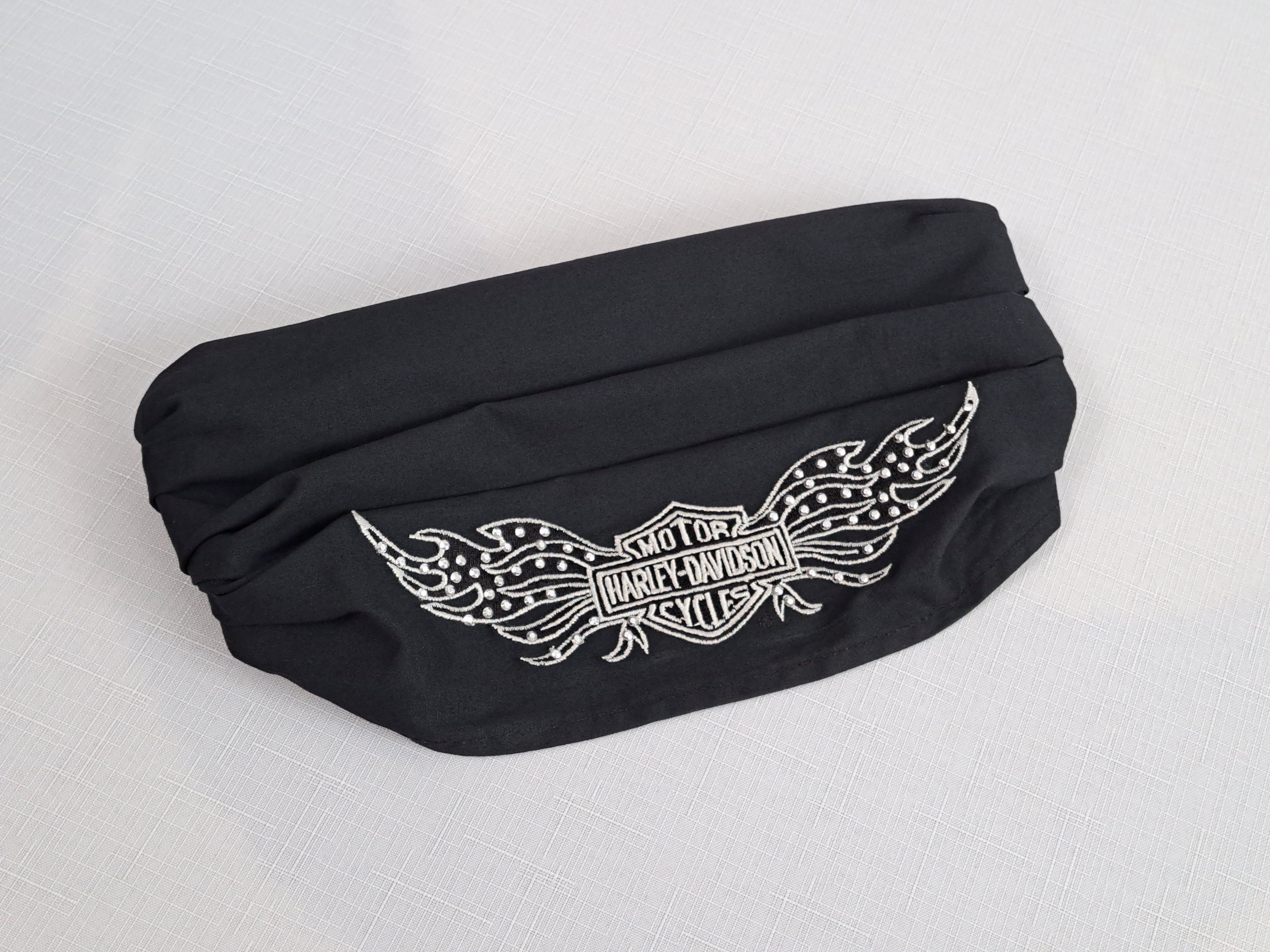 Harley Davidson Harley Davidson rhinestone headband/headwrap. Size ONE SIZE - 1 Thumbnail