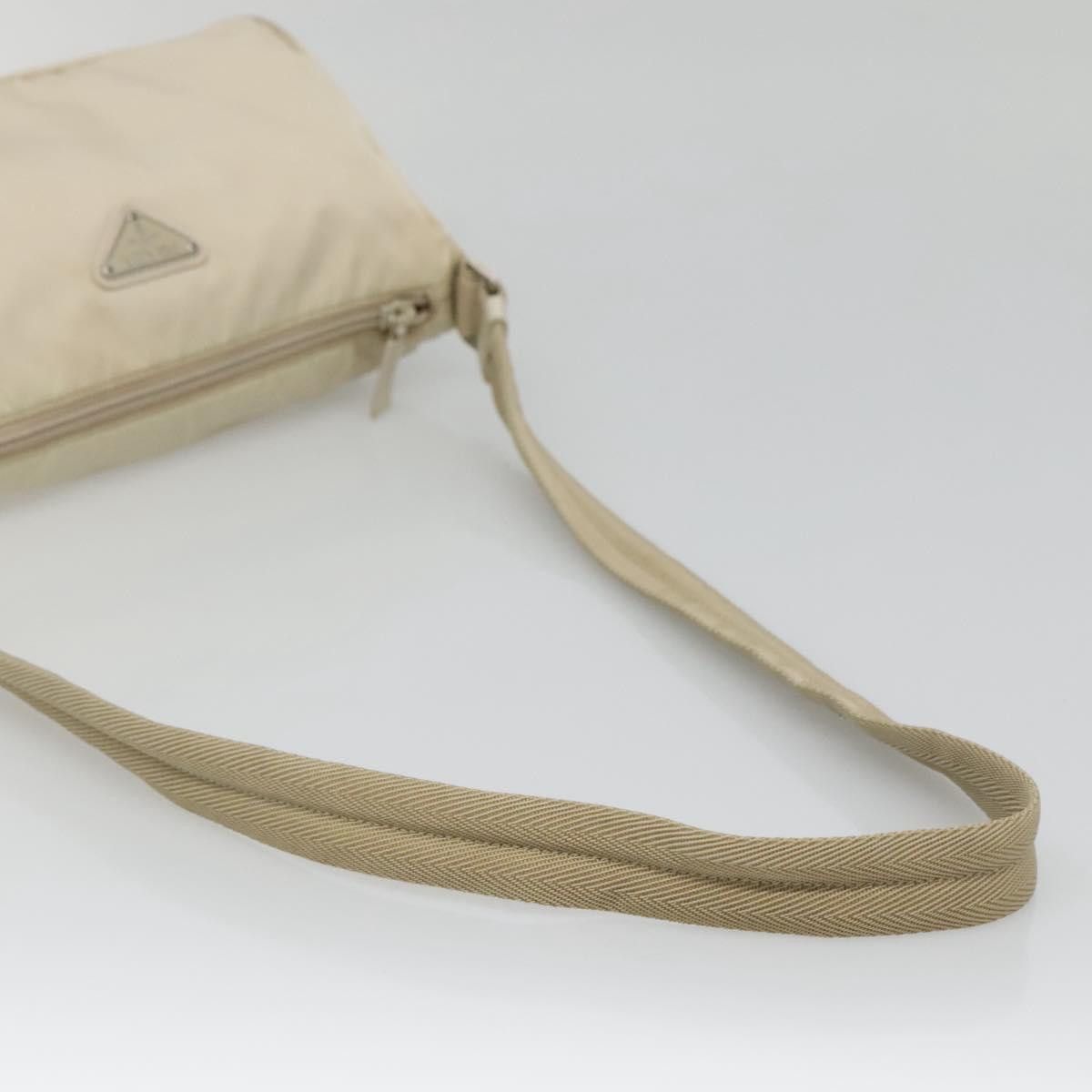 Prada PRADA Shoulder Bag Nylon Beige Silver Size ONE SIZE - 7 Thumbnail