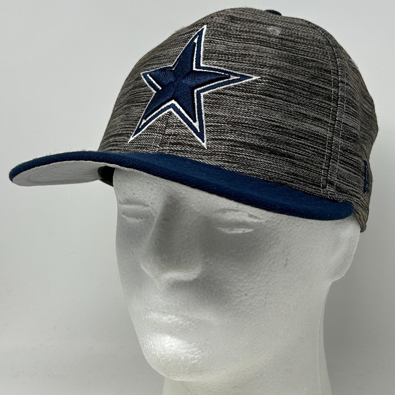 New Era Dallas Cowboys Hat Baseball Cap Heathered Gray NFL New Era Size ONE SIZE - 10 Thumbnail
