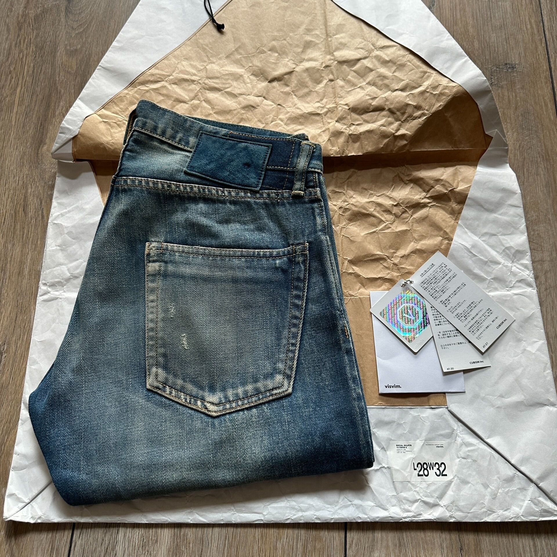 Visvim VISVIM SOCIAL SCULPTURE 10D5 Size US 32 / EU 48 - 1 Thumbnail