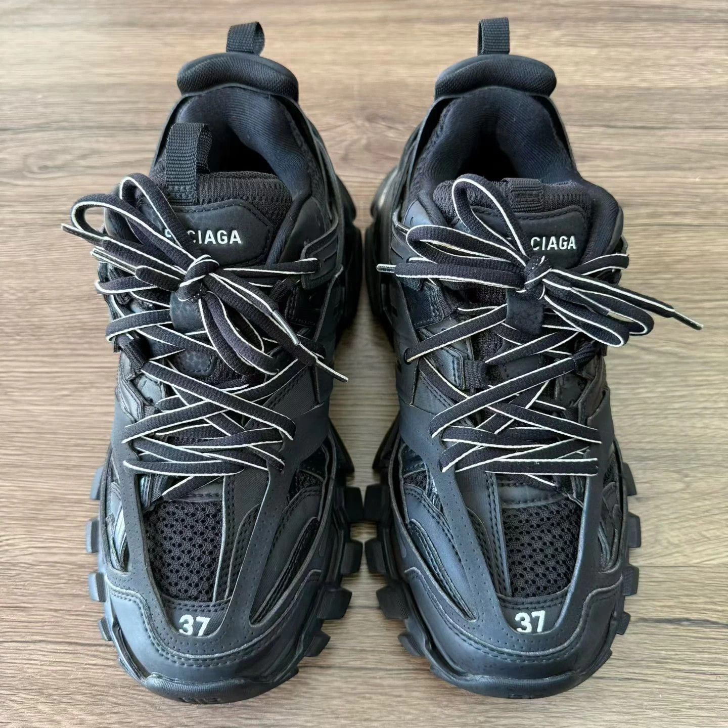 Balenciaga Balenciaga Track Black 37 Mint Original Box Size US 6 / IT 36 - 4 Thumbnail