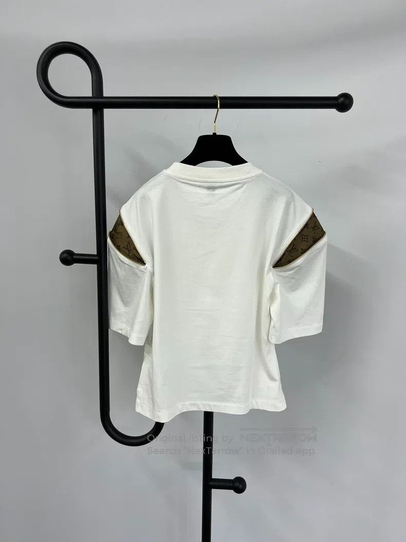 Louis Vuitton Louis Vuitton Presbyprint paneled zipper short sleeve Size M / US 6-8 / IT 42-44 - 5 Thumbnail