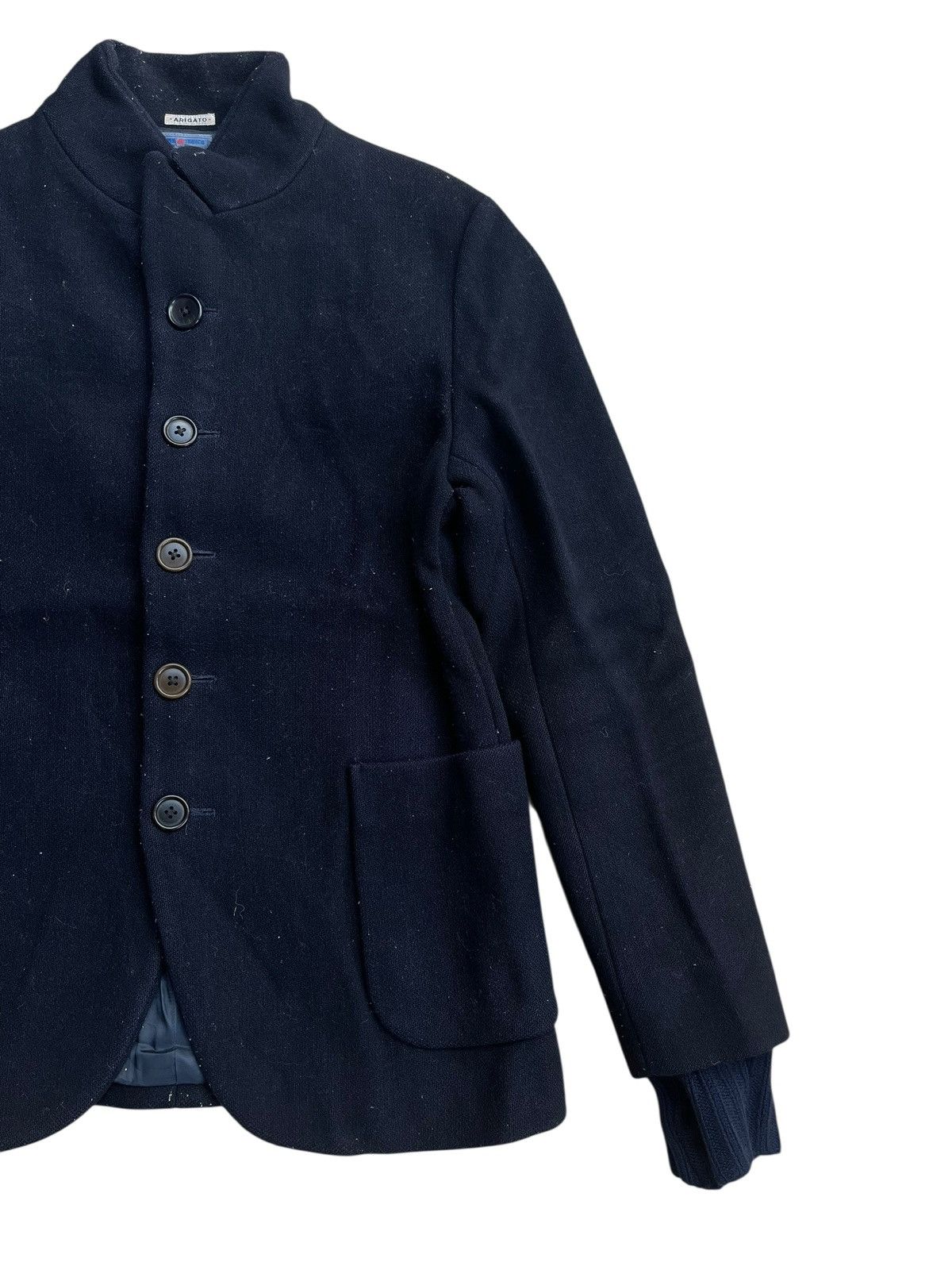 Blue Blue Japan Wool indigo jacket Size US L / EU 52-54 / 3 - 3 Thumbnail