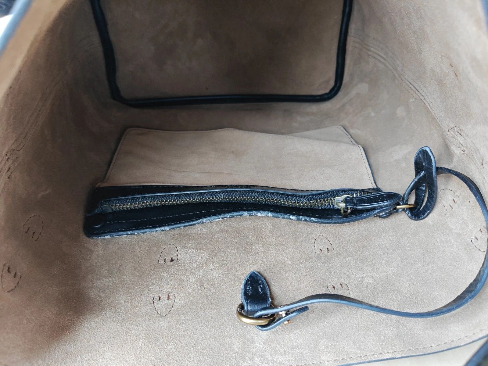 Polo Ralph Lauren Polo Ralph Lauren Bellport Leather Large Bucket Bag FTP 0012 Size ONE SIZE - 5 Thumbnail