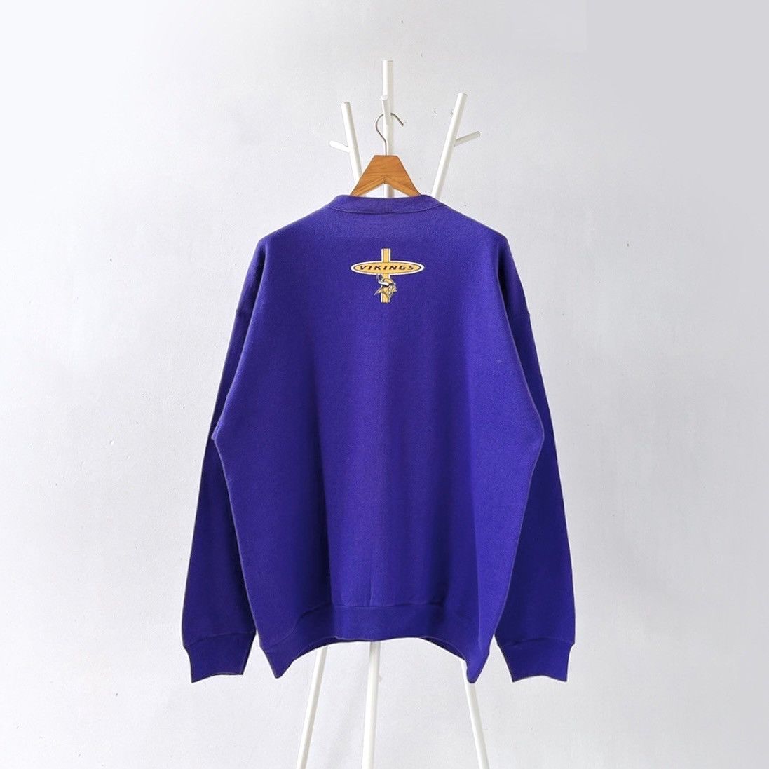 Vintage 90s Minnesota Vikings NFL sweatshirt/ XL Size US XL / EU 56 / 4 - 7 Thumbnail