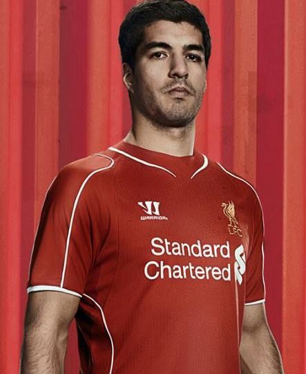 Warrior LIVERPOOL WARRIOR 2014/2015 FOOTBALL HOME JERSEY #7 SUAREZ Size US M / EU 48-50 / 2 - 16 Thumbnail