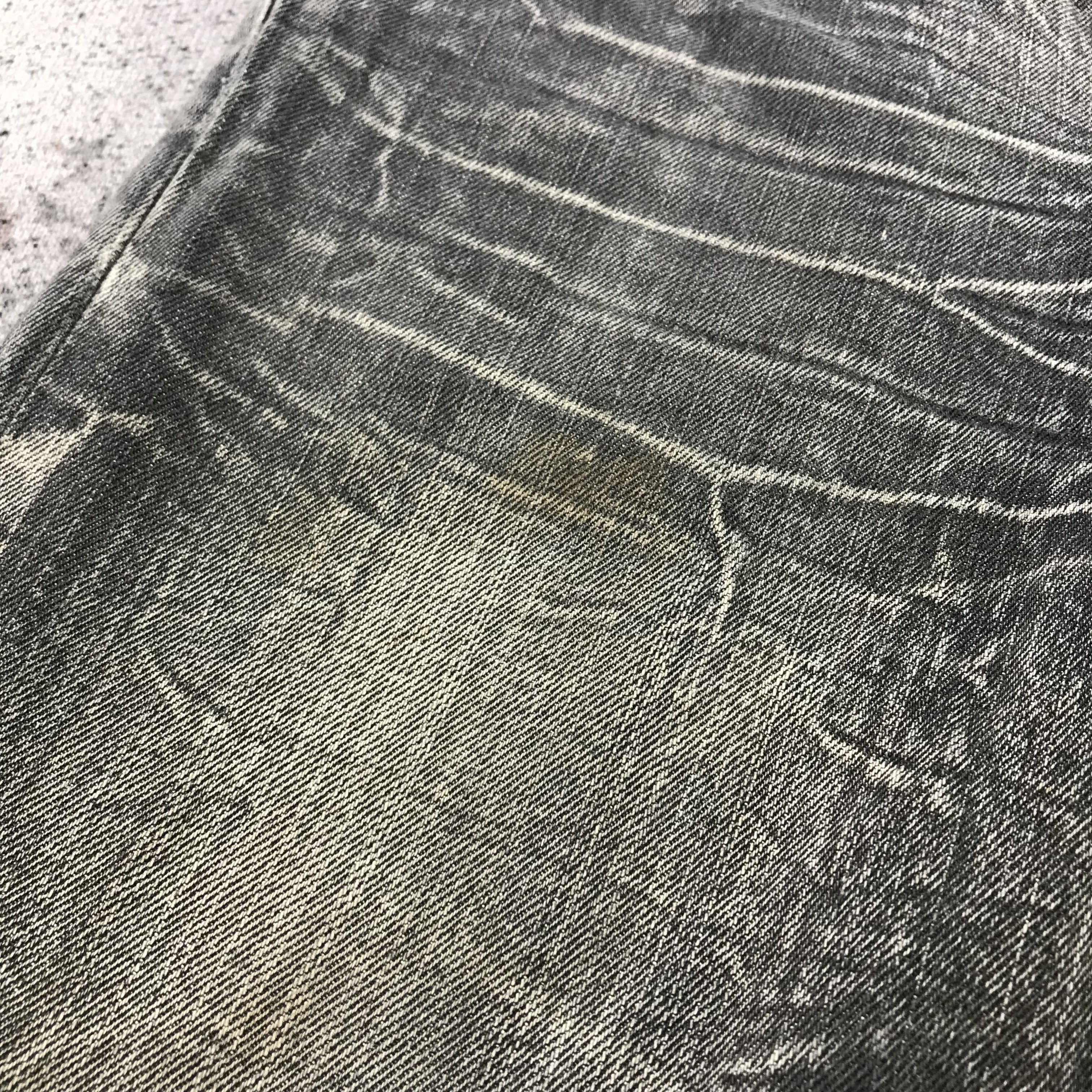 Japanese Brand Dominate Handcrafted Jeans Faded Black Denim KJ3192 Size US 30 / EU 46 - 7 Thumbnail