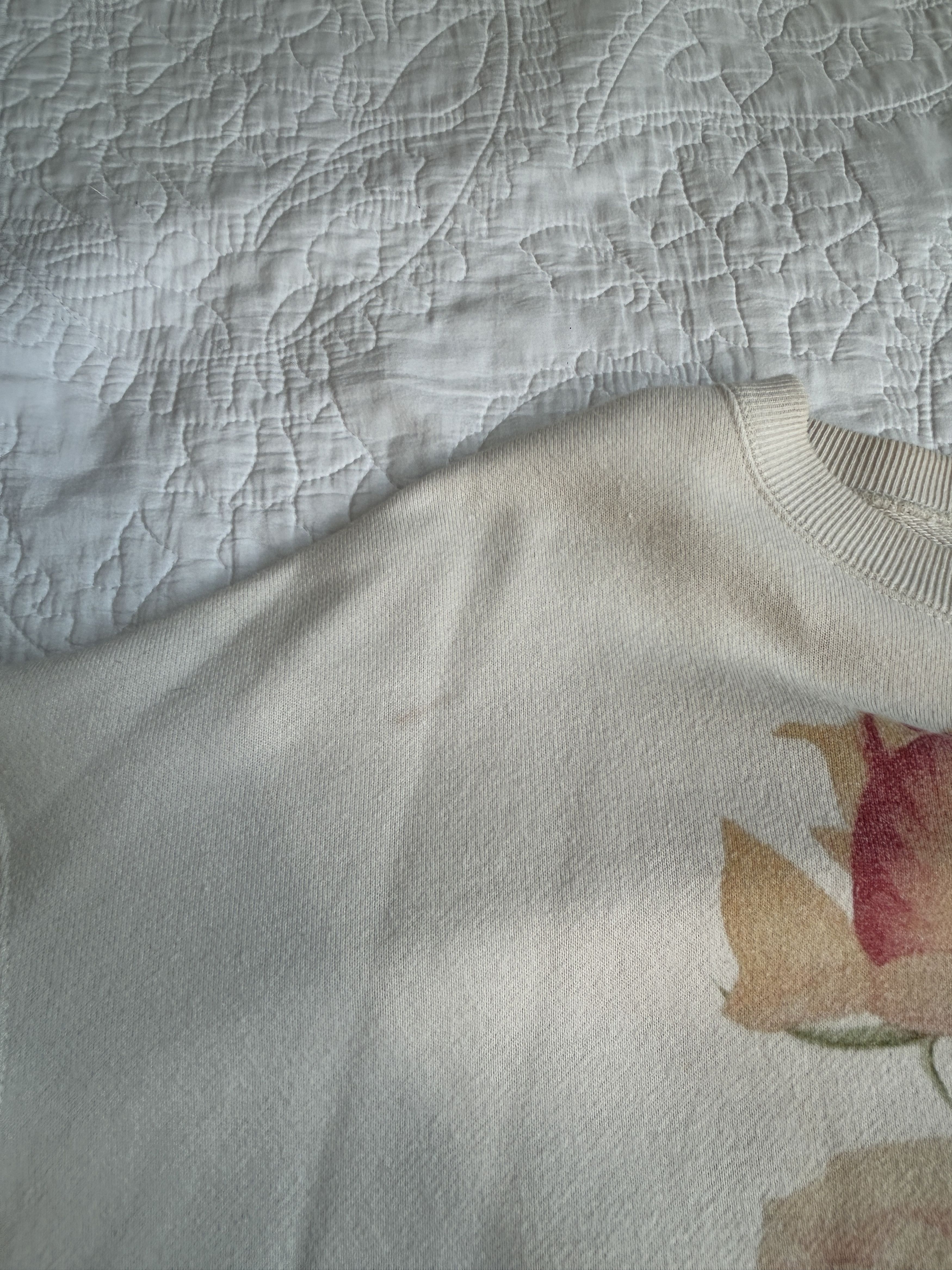 Undercover Undercover Rose & Razor Blade sweatshirt - off-white Size US S / EU 44-46 / 1 - 6 Thumbnail