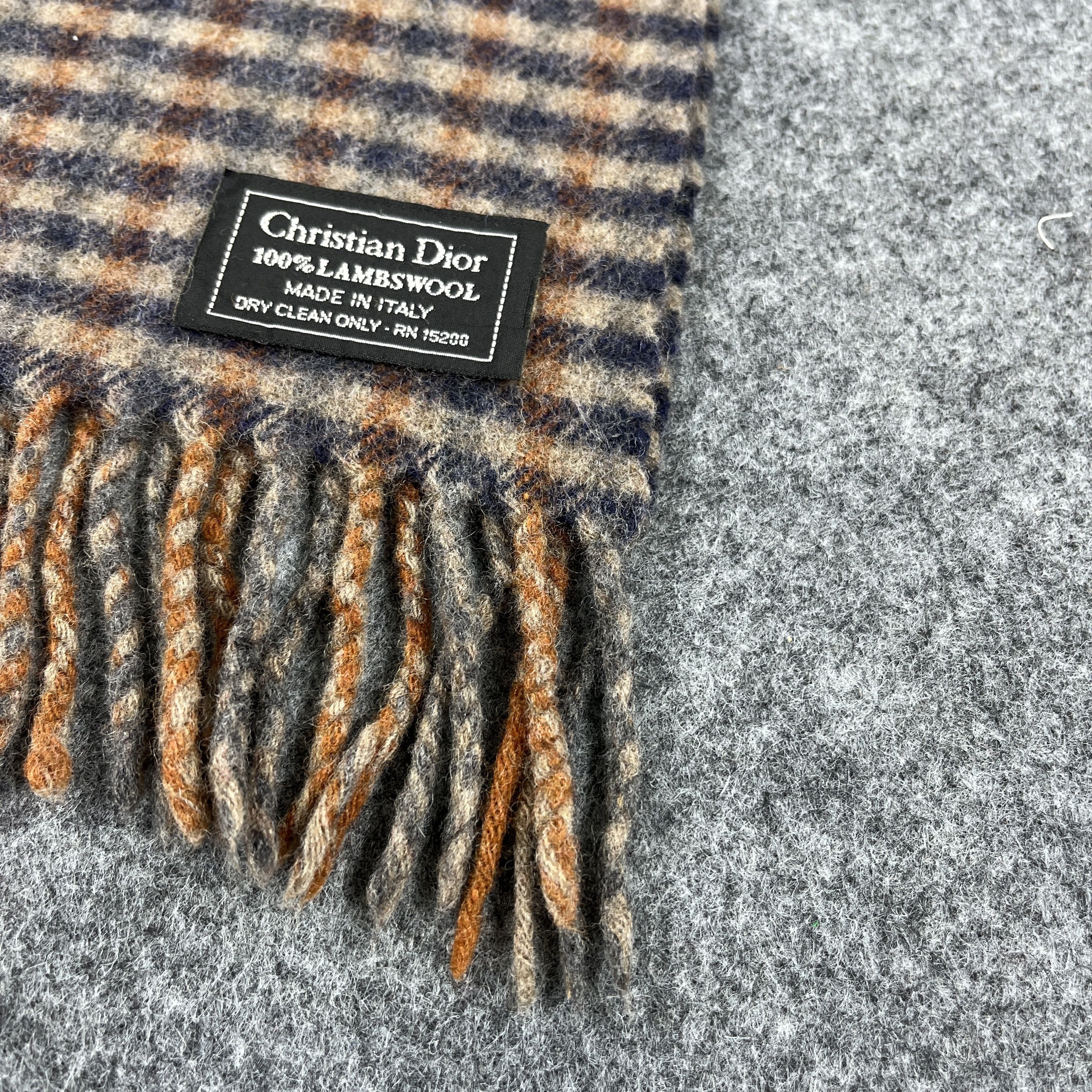 Vintage Christian Dior Scarf / Muffler / Neckwear T1112 Size ONE SIZE - 7 Thumbnail
