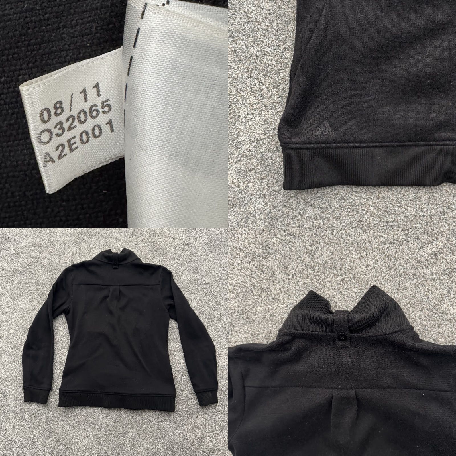 Adidas Adidas Knit Jacket Womens M Full Zip Streetwear Pockets 2011 Athleisure Black Medium Regular Jacket Womens Size M / US 6-8 / IT 42-44 - 9 Thumbnail