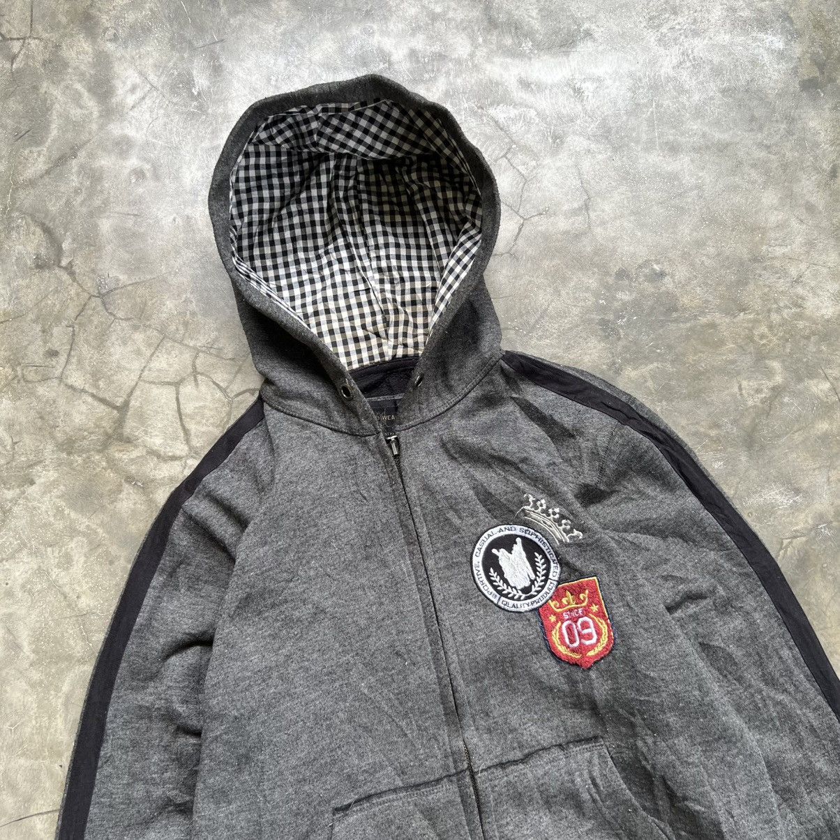 U.S. Polo Assn. 2000s Polo Wear Side Line Zip Hoodie Size US M / EU 48-50 / 2 - 2 Thumbnail