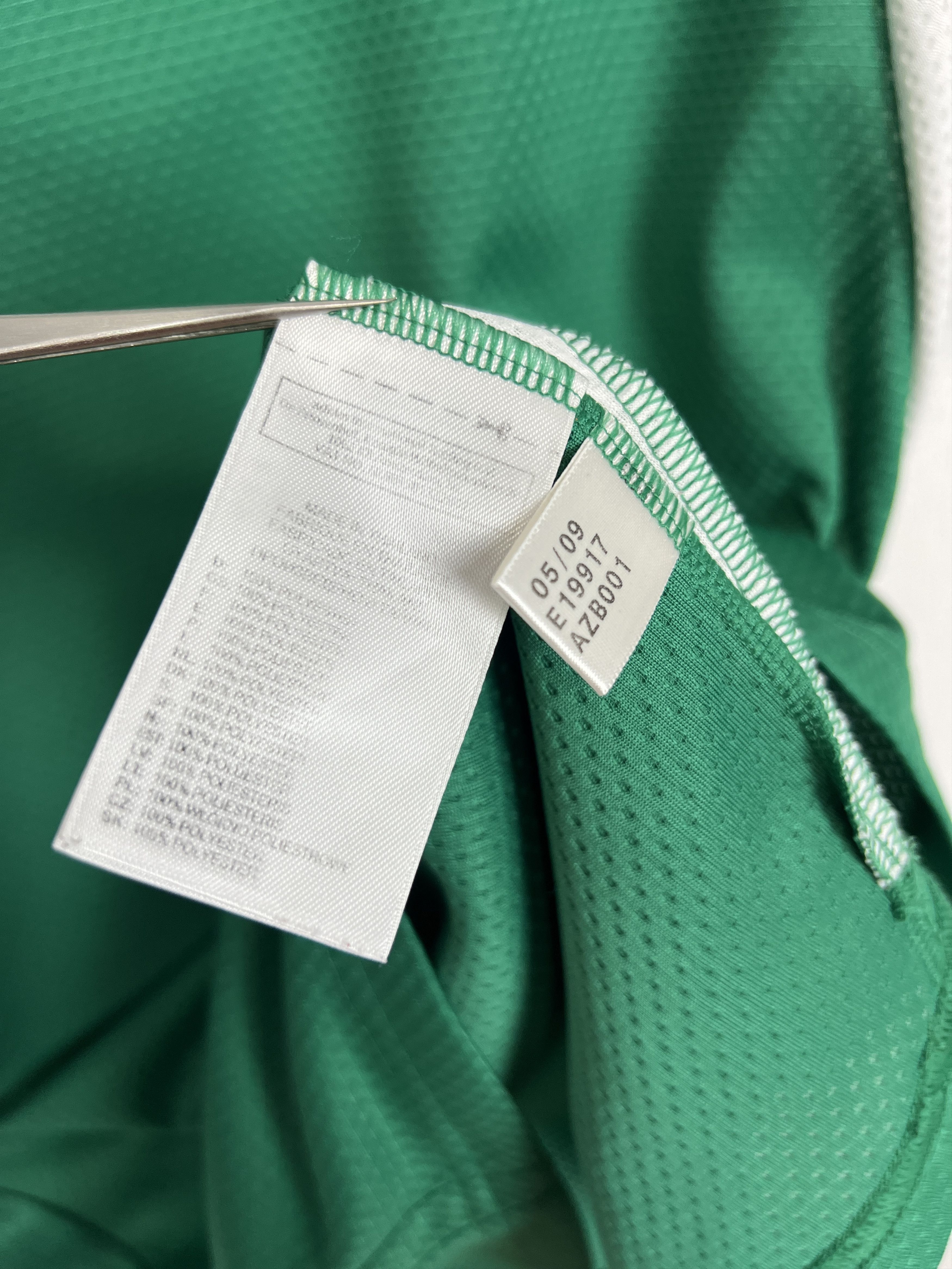 Adidas Panathinaikos football shirt 2009 Soccer Jersey Tee Hype Size US M / EU 48-50 / 2 - 7 Thumbnail