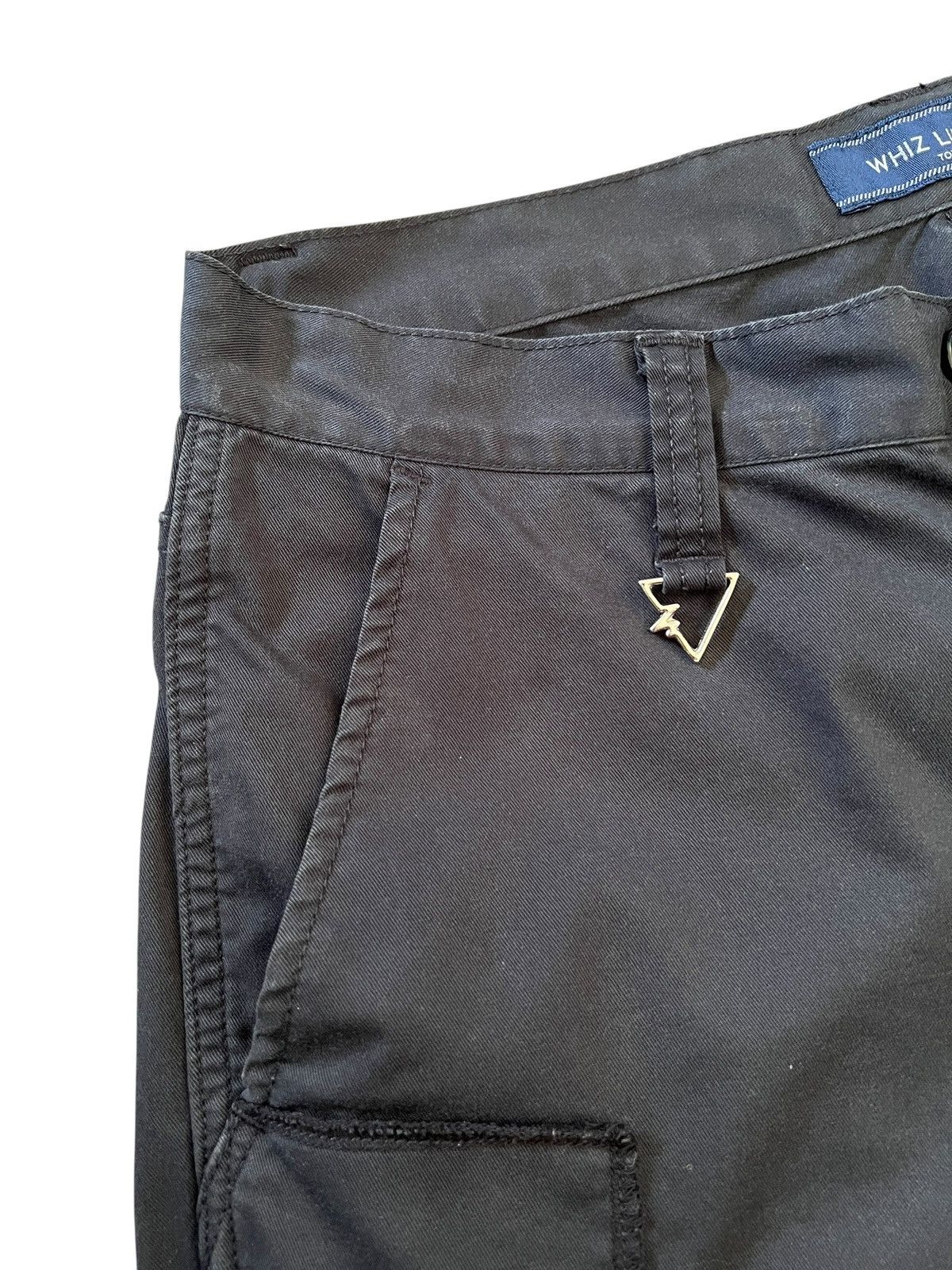 Japanese Brand × WHIZ LIMITED AW14 Whiz Limited Patchwork Cropped Trousers Undercover Size US 33 - 12 Thumbnail