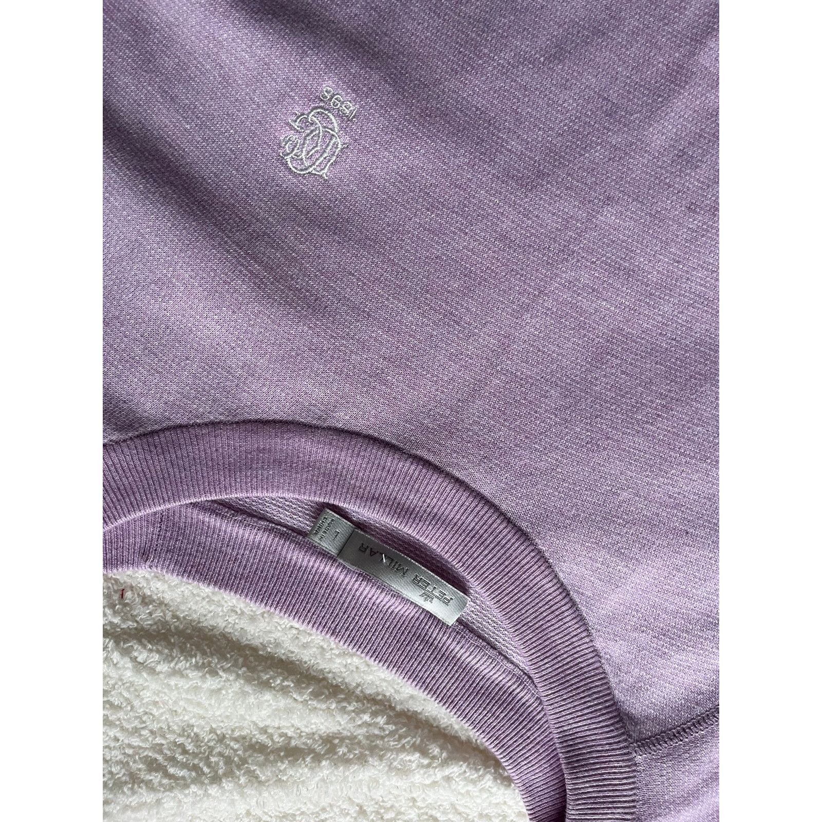 Peter Millar Pistola Zane ombre Pink Mohair Blend crew neck Size L / US 10 / IT 46 - 2 Thumbnail