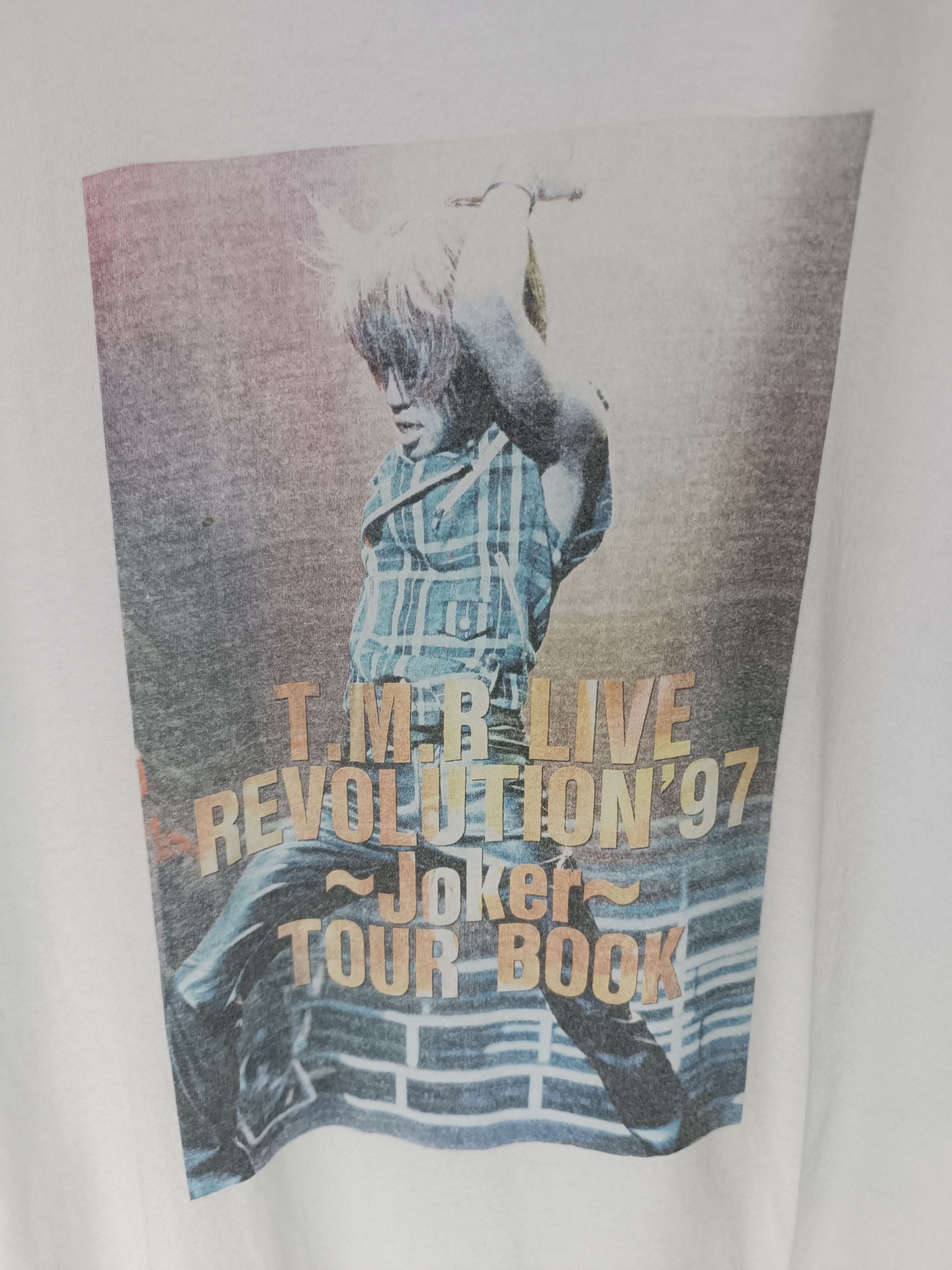 Band Tees VINTAGE 1997 T.M.R Takanori Nishikawa LIVE TEE Dir En Grey Size US M / EU 48-50 / 2 - 8 Thumbnail