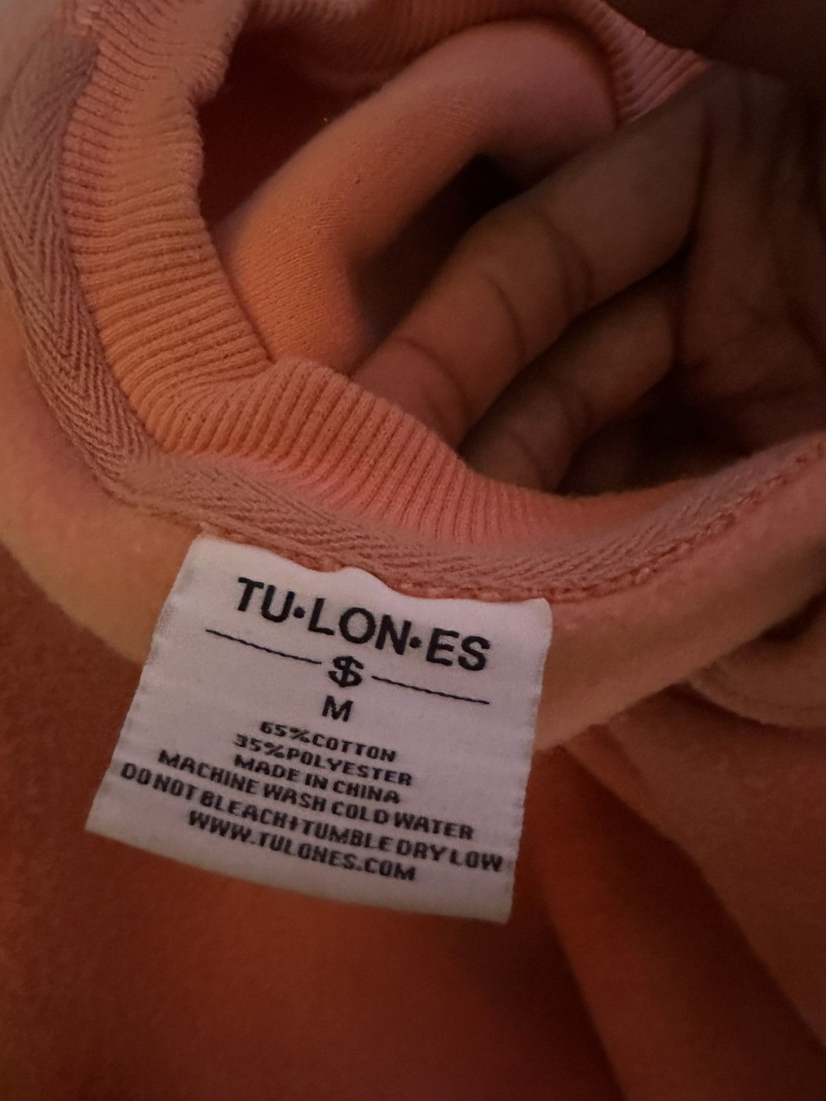 Other Tulones Peach Sweatshirt Size US M / EU 48-50 / 2 - 3 Thumbnail