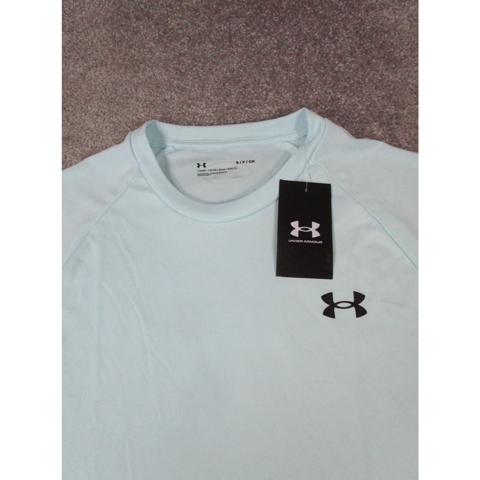 Under Armour Under Armour Shirt Mens Small Blue Running Pullover Size US S / EU 44-46 / 1 - 2 Thumbnail